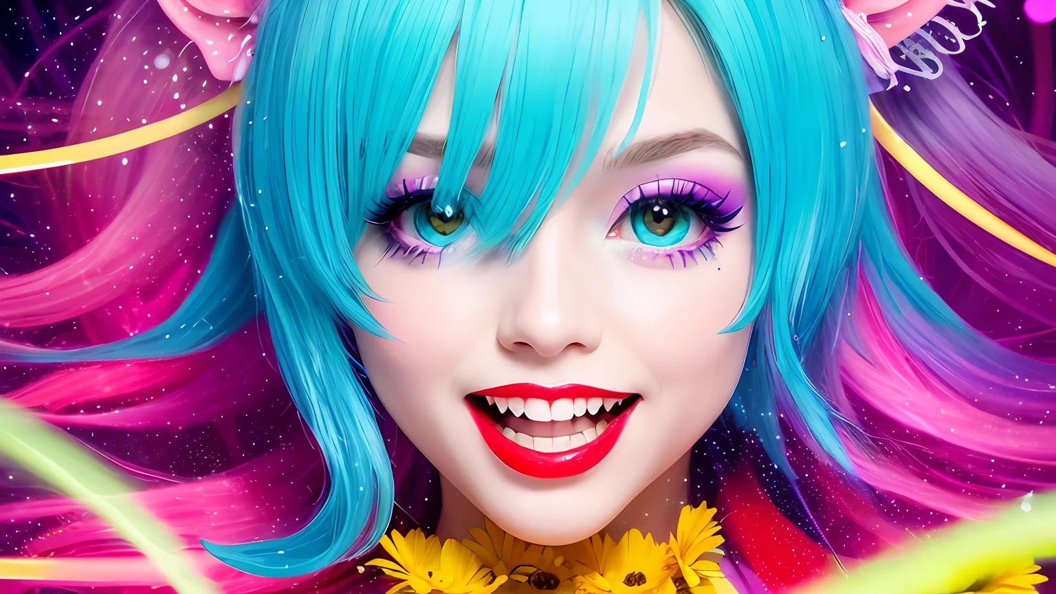 the aqua spin mashups logo with a purple background, splash aura in motion, album art, aqua, 🎀 🪓 🧚, mashup, splashing, aquapunk, 🌻🎹🎼, 🔥 😎 🕹️ 👀, 💋 💄 👠 👗, promo art, splash, splash image, splashes, 🔞🤡, splash art
