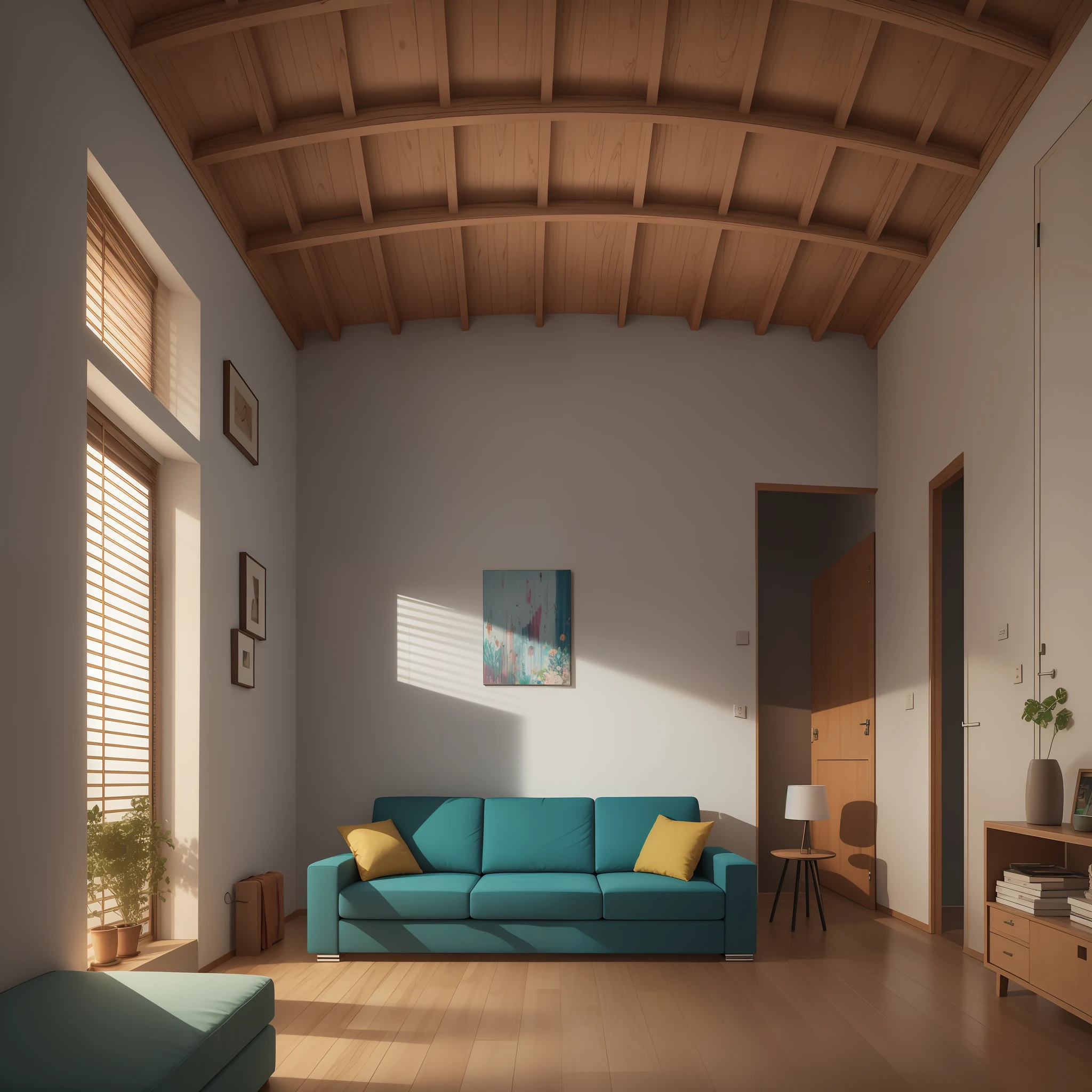 obra prima, sofa, pessoas sentadas, noite escura, sala simples