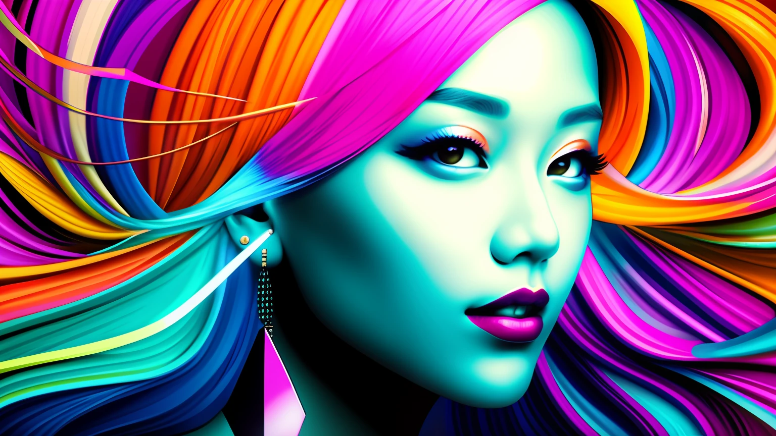 Create a captivating thumbnail for a YouTube channel's music video mashup featuring a fusion of Asian pop music videos with English music. Thumbnail Description: Design an attention-grabbing thumbnail that showcases the dynamic collision of Asian pop and English music in a visually stunning manner. Incorporate vibrant colors, cultural symbolism, and captivating typography to convey the excitement and diversity of this musical fusion. In the foreground, depict two music video frames featuring an Asian pop star on the left and an English music artist on the right. They should exude energy and confidence, captured in dynamic poses or dance moves. Blend the edges of the frames to symbolize the seamless integration of these musical worlds. In the background, create a captivating cityscape that merges iconic elements from Asian and Western cultures. Combine skyscrapers, neon lights, and recognizable landmarks to represent the fusion of diverse backgrounds. Infuse the cityscape with a sense of movement and energy, suggesting the unstoppable force of this musical mashup. Use a vibrant color palette that reflects the vibrancy of both Asian and English music scenes. Consider incorporating bold hues like electric blue, fiery red, and neon pink to grab attention. Add shimmering and glittering effects to elements throughout the thumbnail to enhance its visual appeal and evoke a sense of excitement. Incorporate typography that is modern, sleek, and dynamic. Place the title, "East Meets West: Mind-Blowing Asian Pop x English Mashup Extravaganza!" prominently, using a combination of Asian and English scripts. Experiment with different text effects, such as gradients, shadows, or glowing outlines, to make the title stand out. Overall, aim to create a visually captivating thumbnail that entices viewers to click and explore the fusion of Asian pop and English music. Capture the essence of cultural diversity, energy, and artistic harmony in a single eye-catching image.
Negative --auto