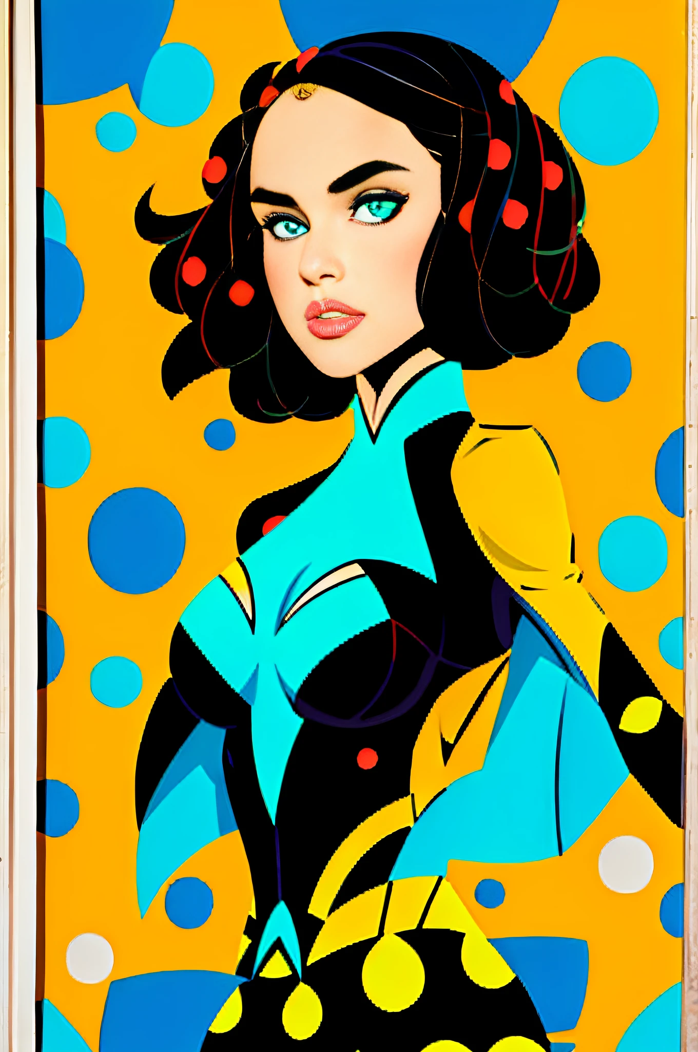 jim lee,
1girl, omaru polka
, ((masterpiece))