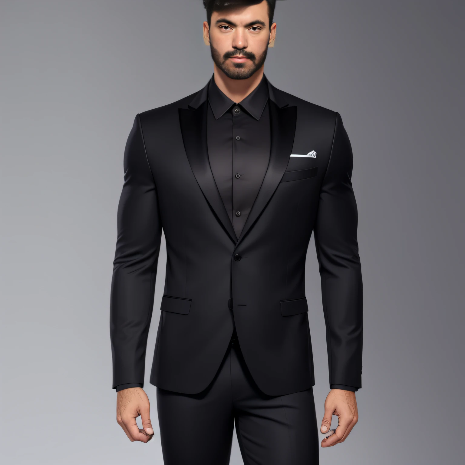 homem e roupa preta,  terno e gravata, realista 8k