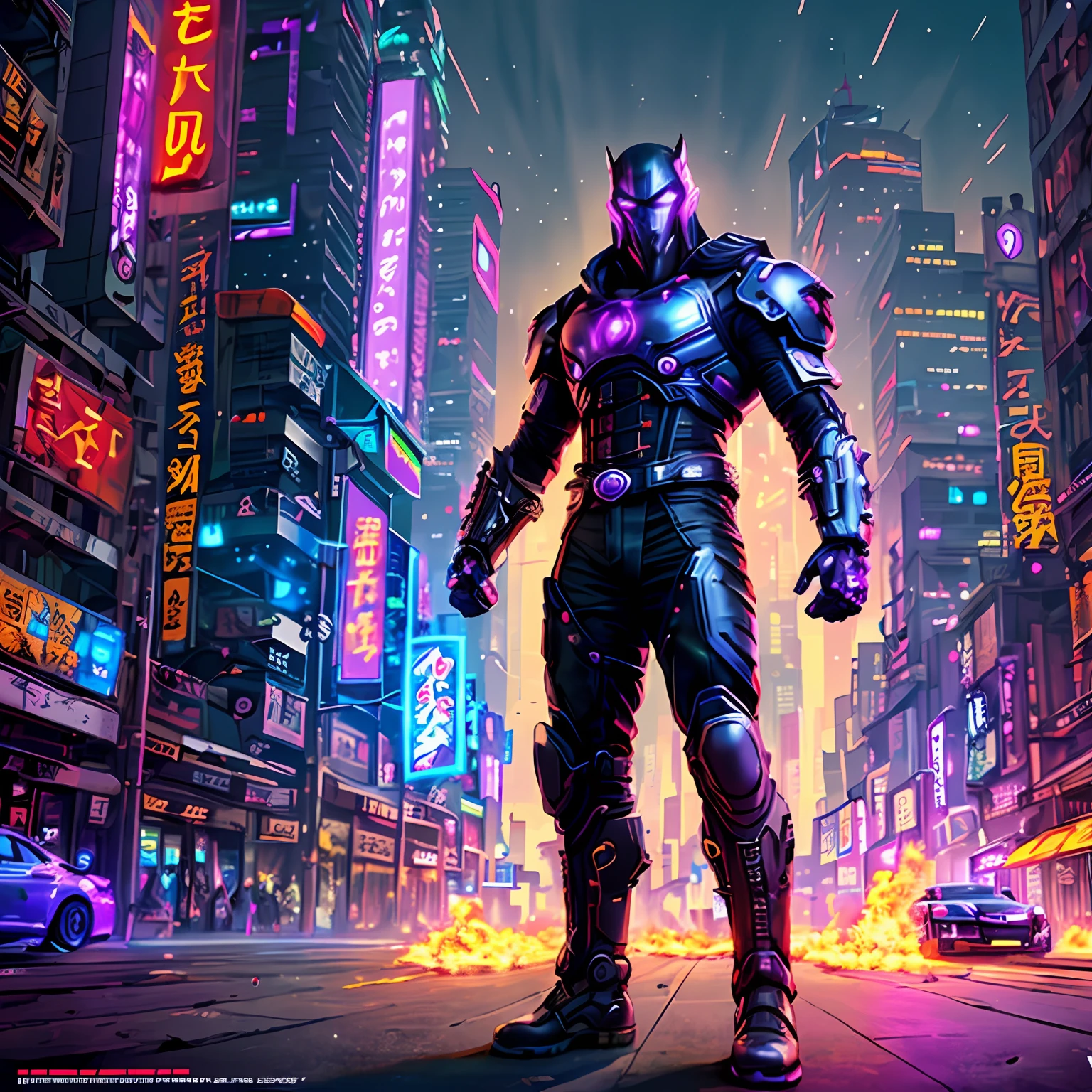 Cyberpunk male,fansty world,background inside dark,Clean design,Epic Instagram,artstation,Colorful paint splashes,contours,Hyper-detailed intricate details,unreal-engine,fanciful,Complicated details,splash image,complementary colours,fantasy concept art,8K分辨率,A masterpiece of deviantart,oil painted,Heavy strokes,paint drips,(Isolate on a white background:1.3),Rainbow skins,(((A handsome young))), ((age:1.5)), (glow blue eyes), ((Eyes have light)),((((Short gray hair:1.1))), ((black-clad)), (prinz\\(Indifferent expression\\),, (((Wearing a luxurious black robe with high details))), A head of white hair,Frost magic,((chest muscle) ,Gentle smiley face --v 6