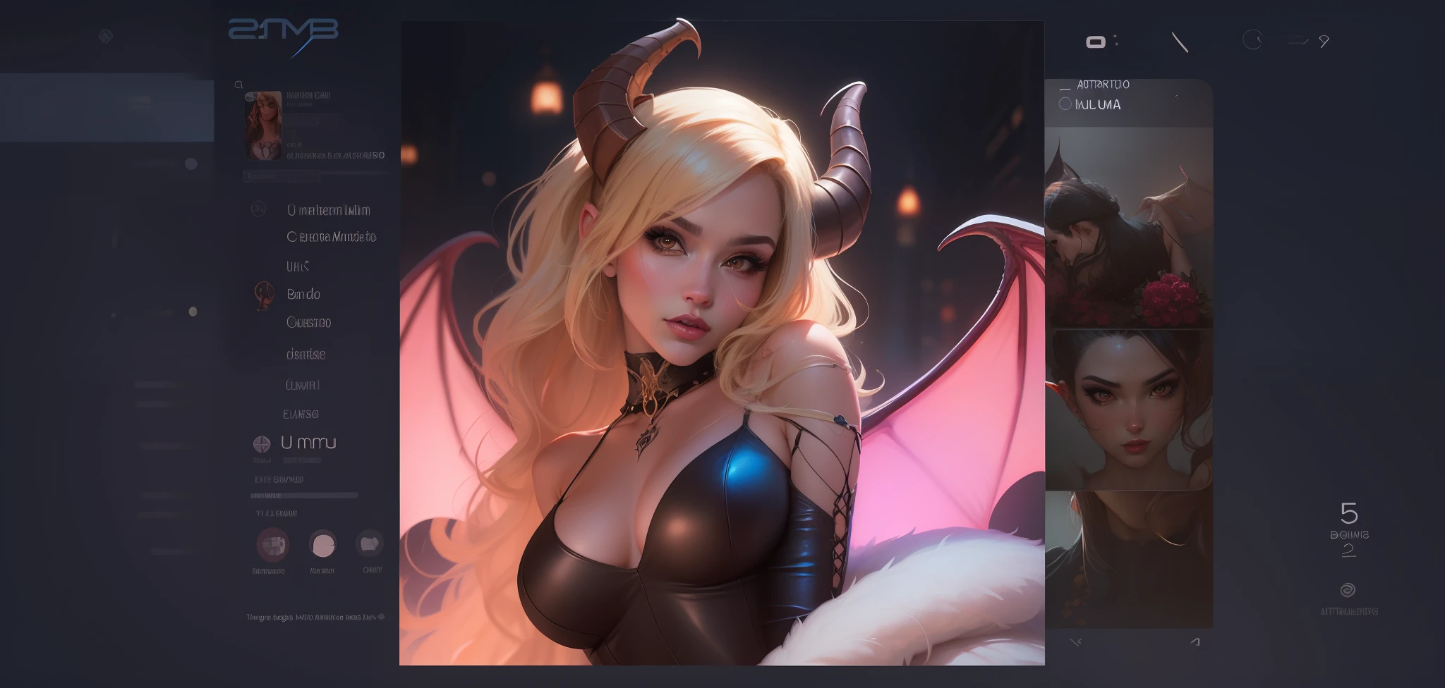 um close up de uma mulher, Succubus bonito, Succubus em vestido curto apertado, Artgerm detalhado, succubus, Artgerm extremamente detalhado, Succubus no retrato do vestido de sol, Modelo IG | Artgerm, Trend in CGTacing:, como visto no Artgerm, estilo Artgerm, estilo Artgerm