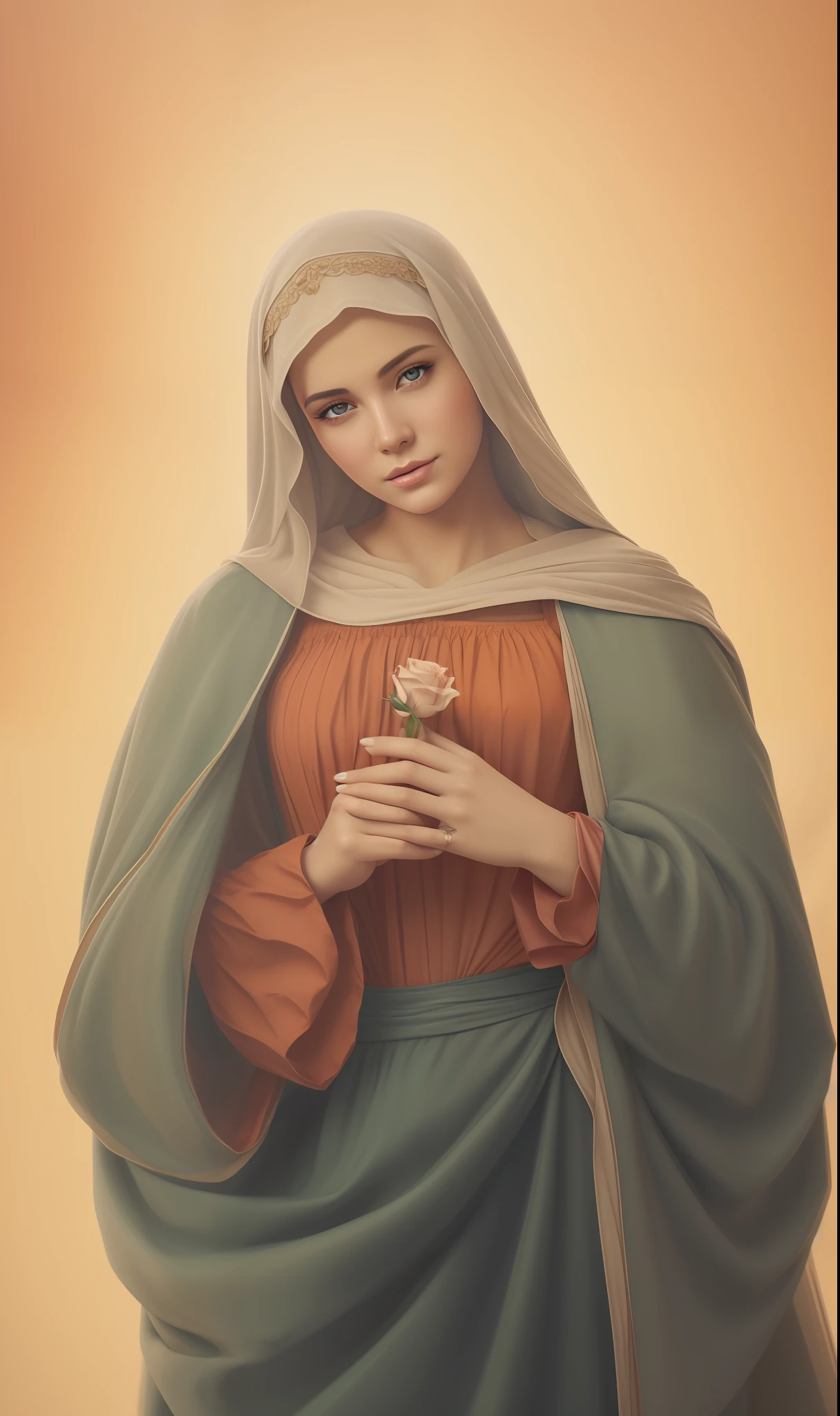 Holy VIRGIN MARY MYSTICAL ROSE, 19 years old, DULCE E INOCENTE MIRADA ANGELICAL, ultra detailed fine art photography, Aura de medianoche, cielo nocturno, Cara hermosa detallada, Dreamy, resplandeciente, retroiluminado, glamur, Mica, sombras, oil on canvas, Pinceladas, Suave, ultra-high def, 8k, Motor Unreal 5, Ultra Sharp Focus, Arte de Alberto Seveso, Artgerm, loish, Sf, Obra maestra de arte intrincada, ominoso, matte paint movie poster, golden ratio, tendencias en CGSociety, intrincado, epopeya, tendencias en Artstation, por artgerm, Altamente detallado, vibrant production cinematic character render ultra high quality model