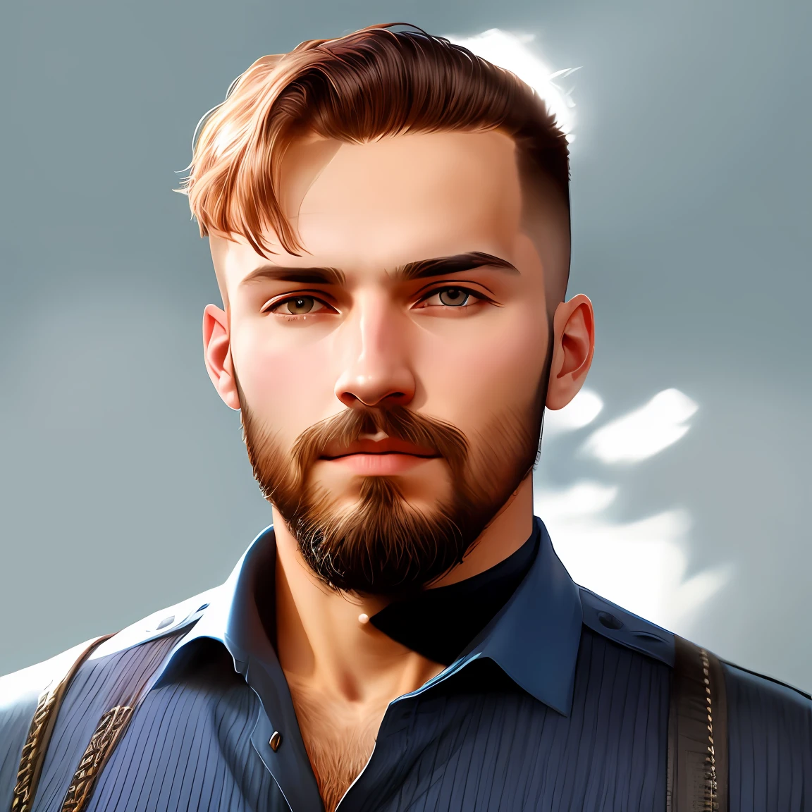 there is a man with a beard and a blue shirt on, Tomasz Strzalkowski, Kacper Niepokolczycki, Michal, Jakub Rebelka, foto de perfil profissional, Patryk Hardziej, Bogdan Rezunenko, Jaroslaw Jasnikowski, Radoslav Svrzikapa, Mivsek feridas, imagem profissional