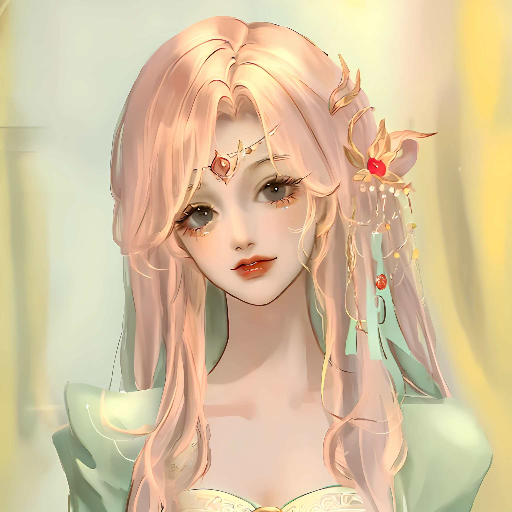 1girll, Cute, ((frontage)) Masterpiece, Best quality