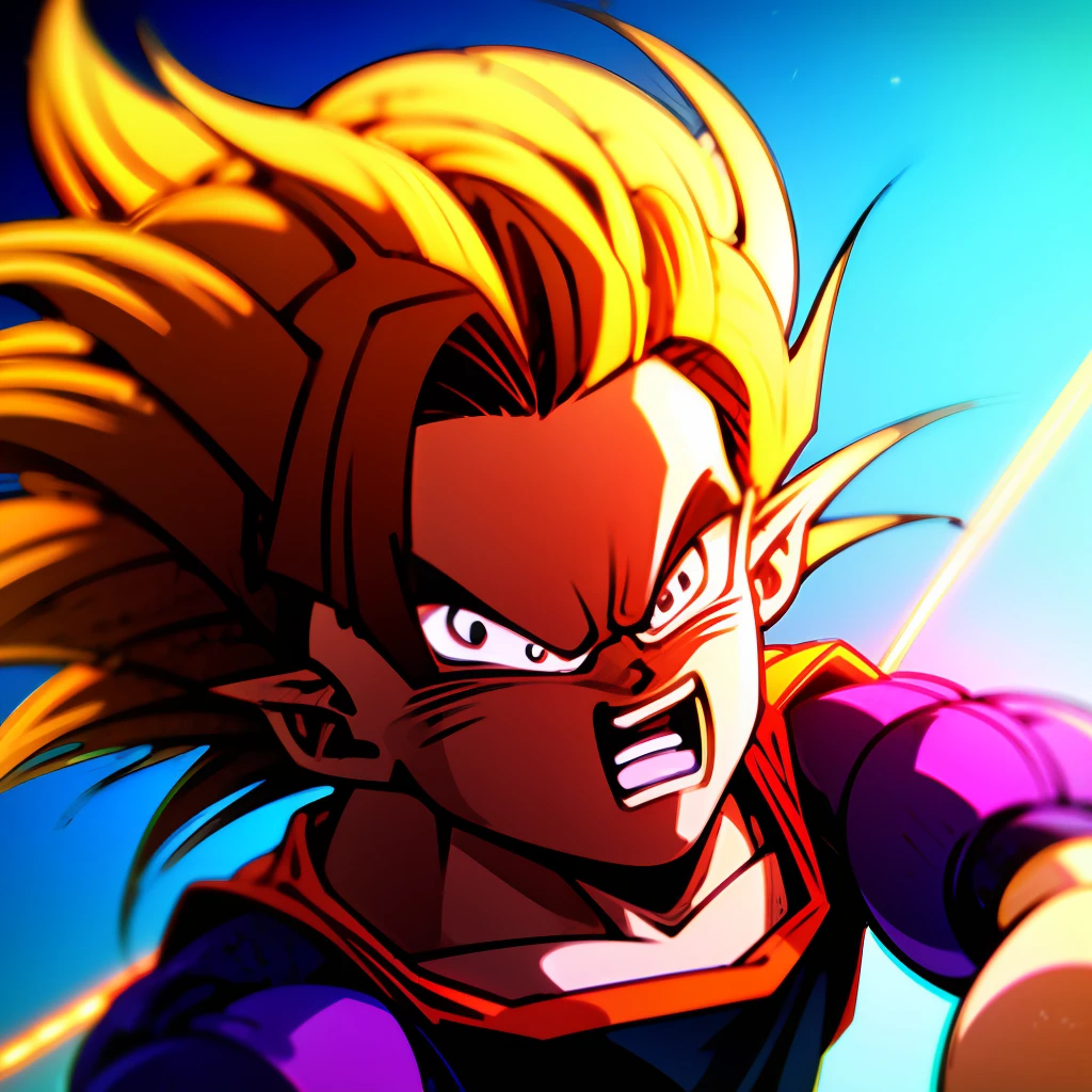 Crie Goku Super Saiyajin 4, in Instinto Superior Incompleto