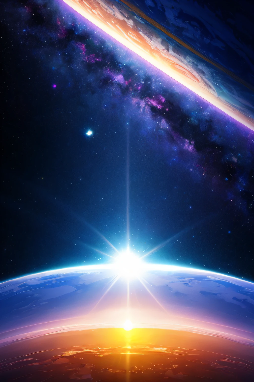 Luxurious endless universe,Planets of all colors,(The theme is the universe),Multiple different planets,Clear atmosphere,(with light glowing),(nature elements),The best reflections,(Best quality at best),A high resolution,high detal,8K,No edges,3D,Three-dimensional feeling, --auto