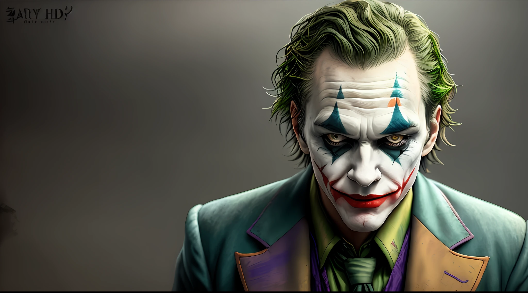 A Joker\(Joker 2019\) ,epic, realistic, faded, neutral colors, ((((hdr)))), ((((muted colors)))), intricate scene, artstation, hyperdetailed, cinematic shot, warm lights, dramatic light, intricate details, vignette, complex background, [[teal and orange]], slate gray atmosphere