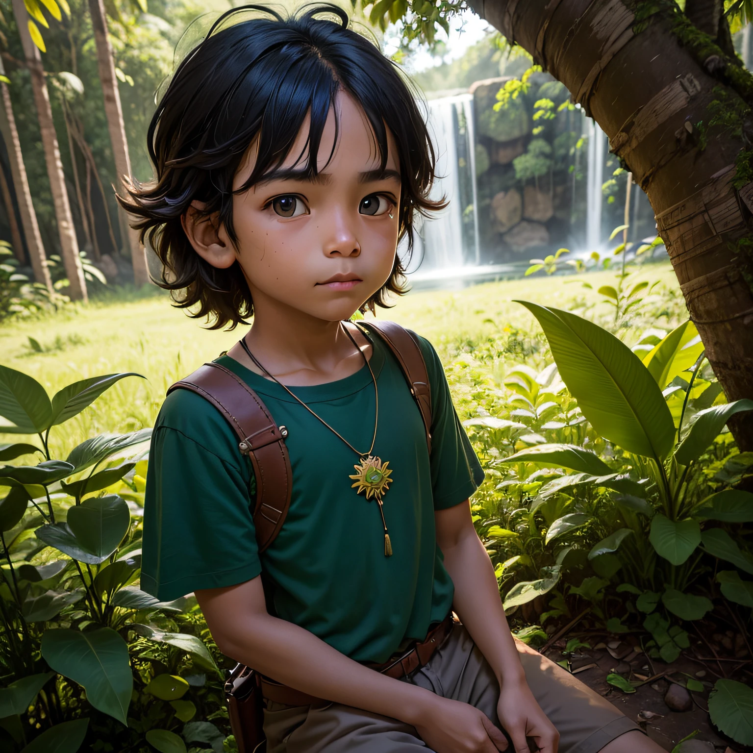 History and Origin: Raio Verde was born in a small town in the heart of the Amazon. As , He was exposed to a mysterious green energy during an expedition in the forest. Essa energia despertou seus poderes e o conectou com a natureza. Since then, he vowed to use his gifts to protect the environment and fight the destruction of the Amazon. --auto