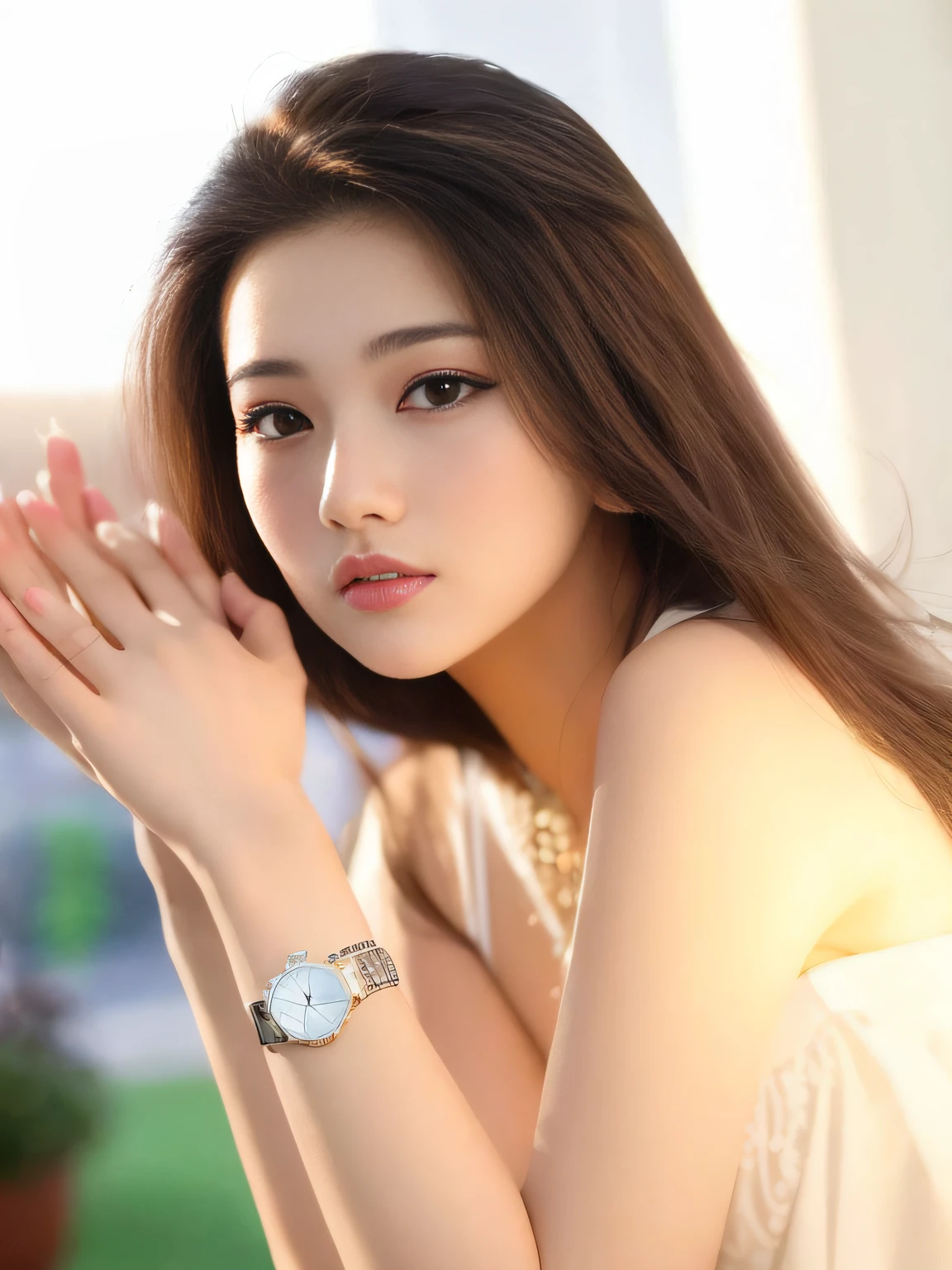 long whitr hair,Arakfi woman with watch on her wrist, gorgeous chinese models, Gorgeous young Korean woman, Beautiful young Korean woman, beautiful Korean women, dilraba dilmurat, A beautiful young woman, Chinese girl, xintong chen, A young Asian woman, a cute young woman, shaxi, Chinese woman, Beautiful Asian girl, Beautiful girl model