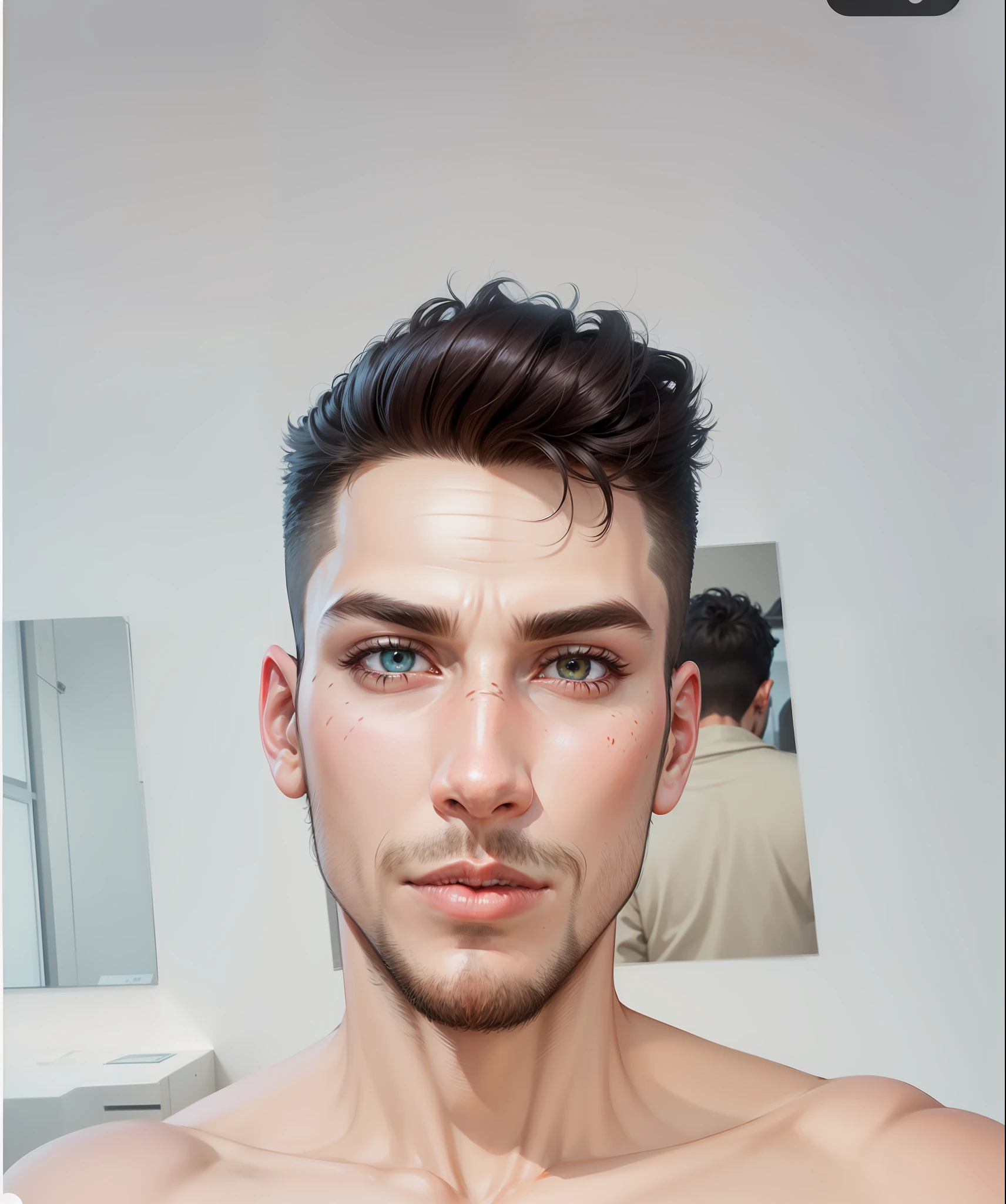 Change background cyberpunk handsome boy, realistic face, 8k