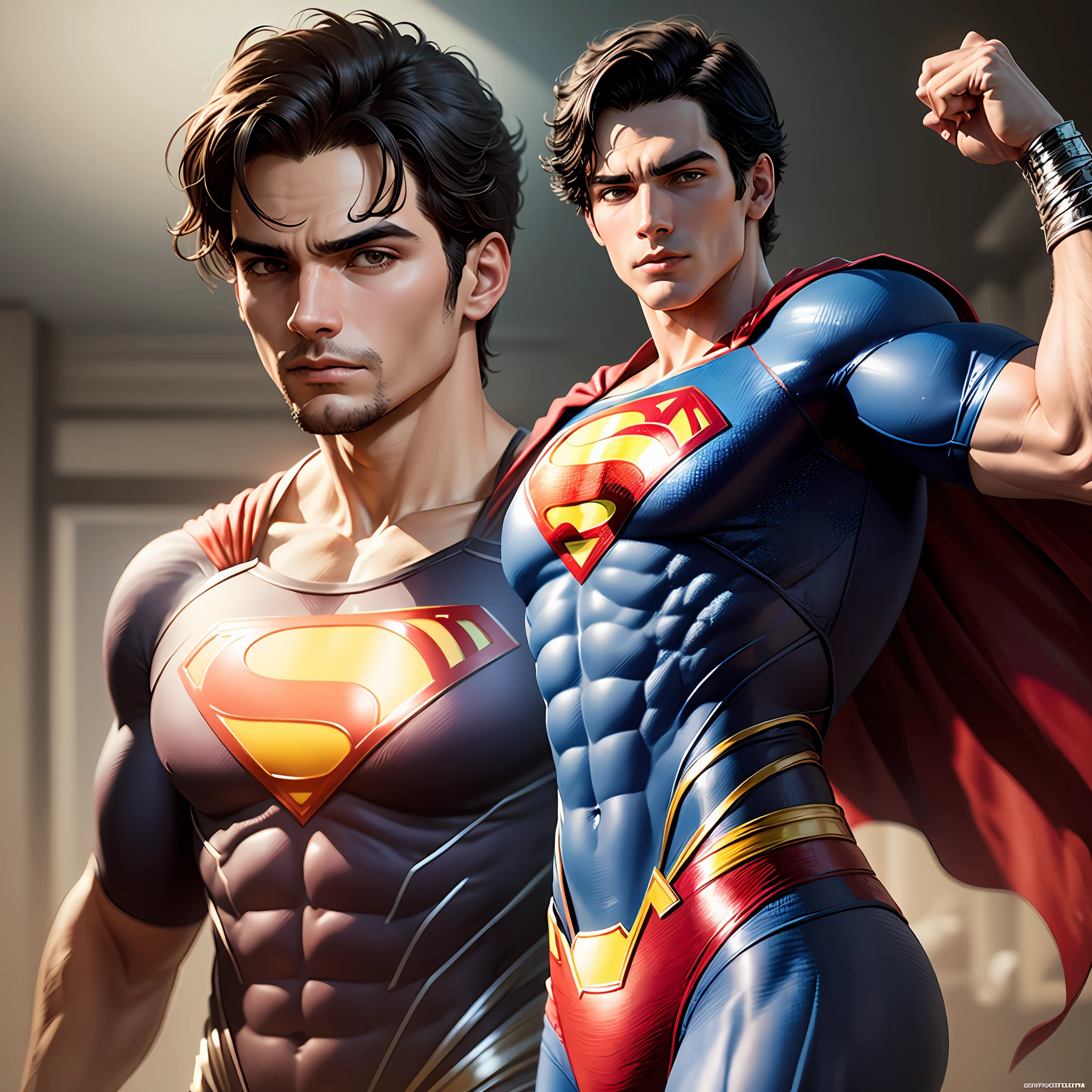 Criar uma foto minha como superman --auto