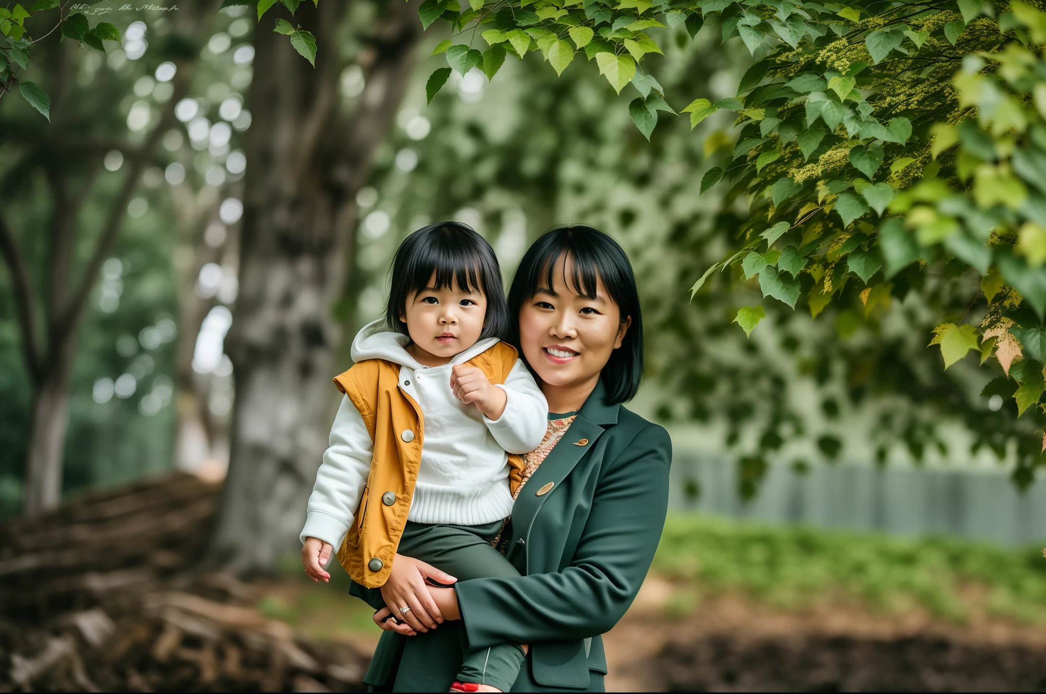 There was a woman with a child in her arms, with ivy, with a child, Photo taken with Nikon D750, Photo taken with Nikon D 7 5 0, Portrait image, Photo taken with Sony A7R,