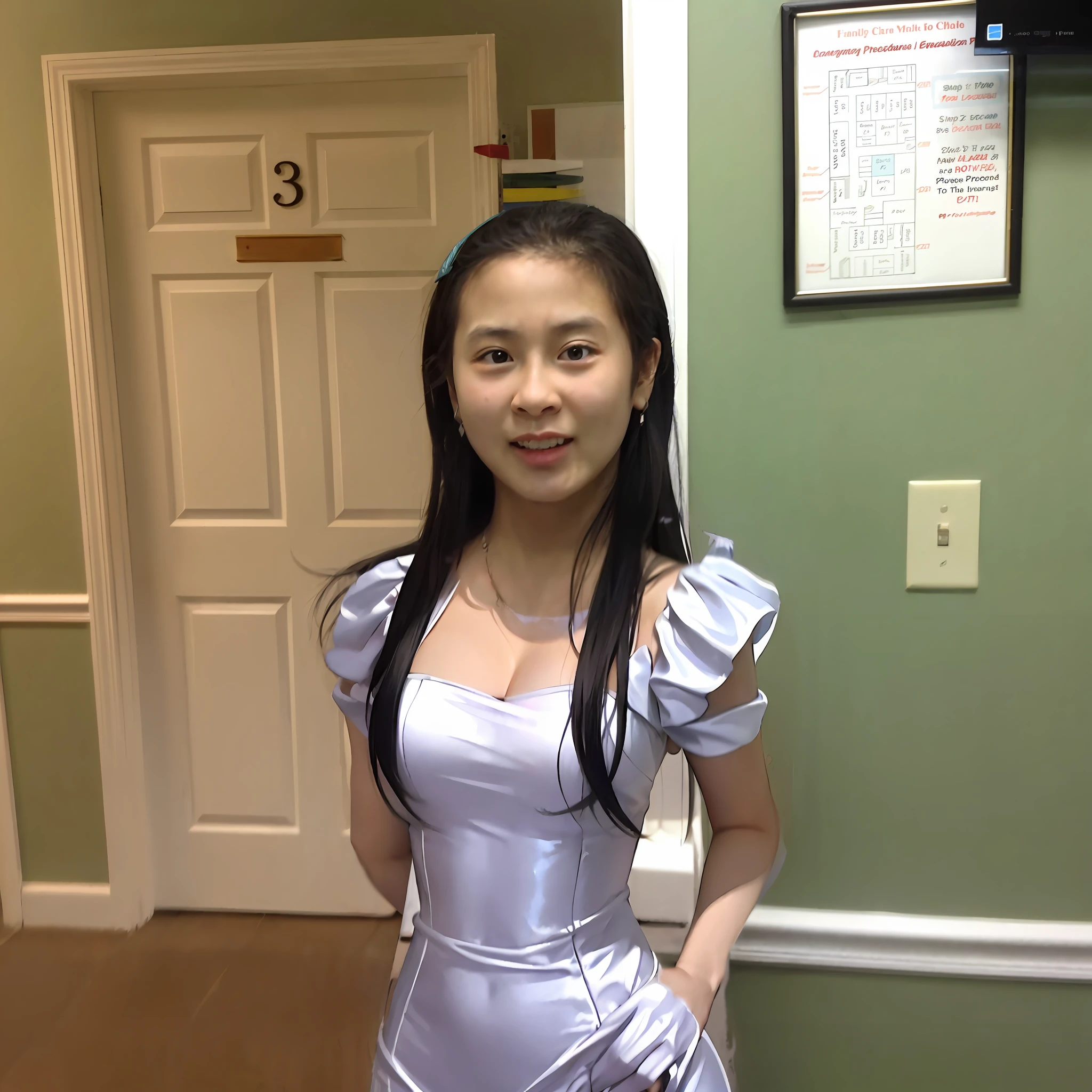 Change to a prom dress