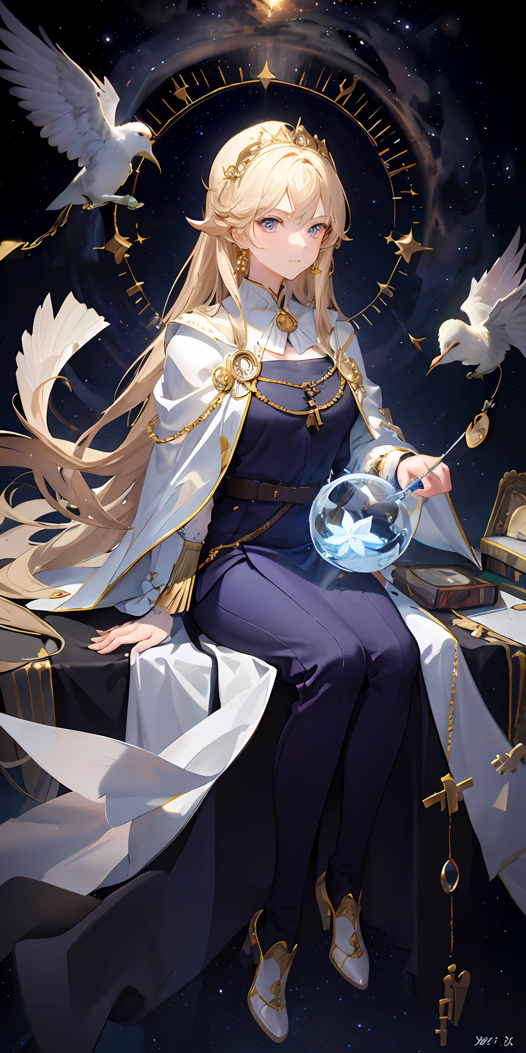 Sage with Golden Key