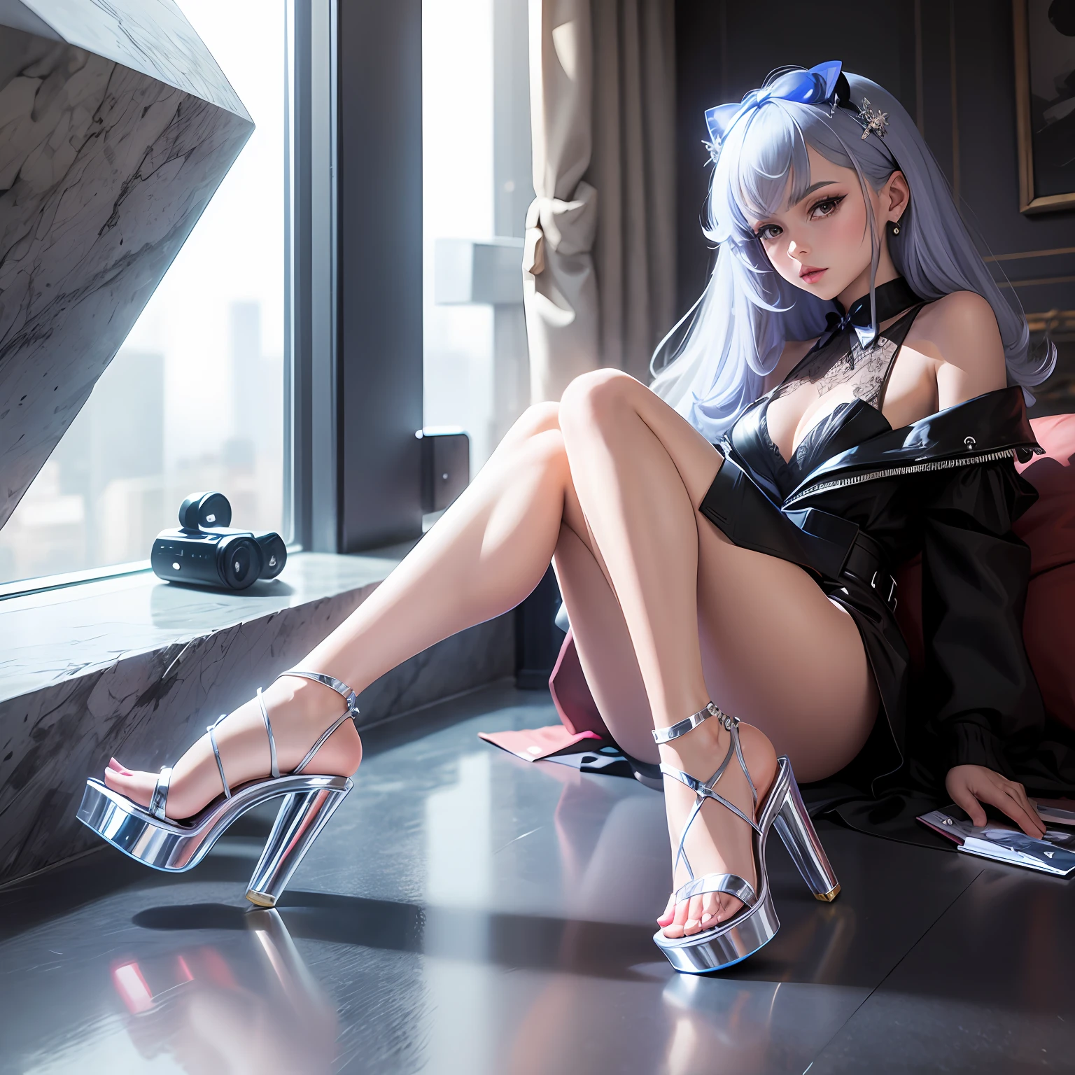 Crystal heels --auto