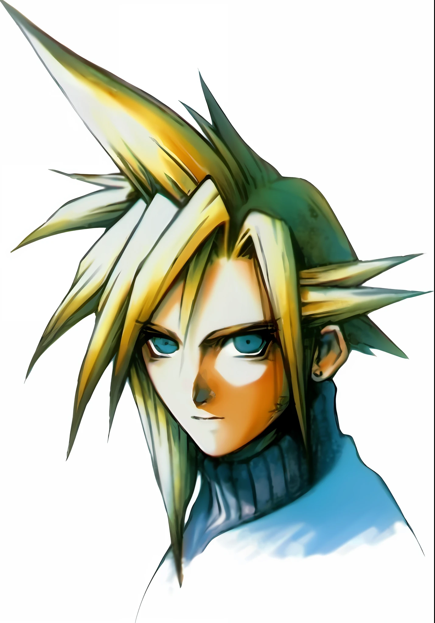 (Masterpiece : 1,8), 64k quality, final fantasy artwork concept, detailed manga eyes, detailed hair, detailed clothes, detailed body, cleaner designs, detailed face pronounced, shiny objects like jewels, see creases on clothes, more coherent clothing, more rounded eyes transparent liquid globular, more colors, more coherent clothing , correct the features of the clothes, better eyes contour, better shoulders, really colorful, coarser line, black line, finishing . (coarser line) (black line) (homogeneous rendering: 1.3)