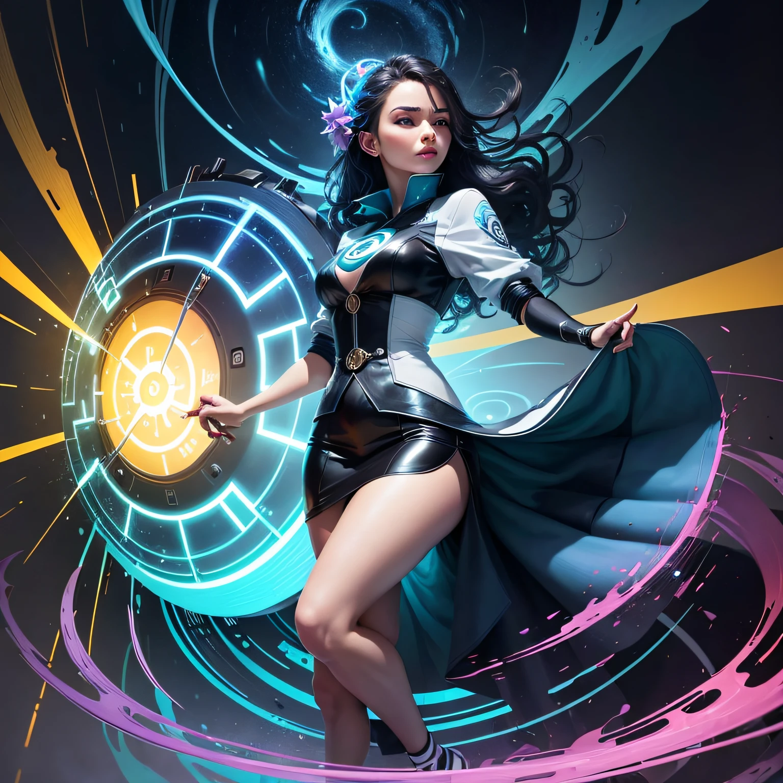crie varias imagens que combina com o nome EpicEmporium seria um logotipo com um design moderno e elegante. It could be a stylized representation of a whirlpool or a vortex, para transmitir a ideia de energia e dinamismo. Cores vibrantes e contrastantes, como azul escuro ou roxo, can be used to draw attention and convey a sense of sophistication. --auto