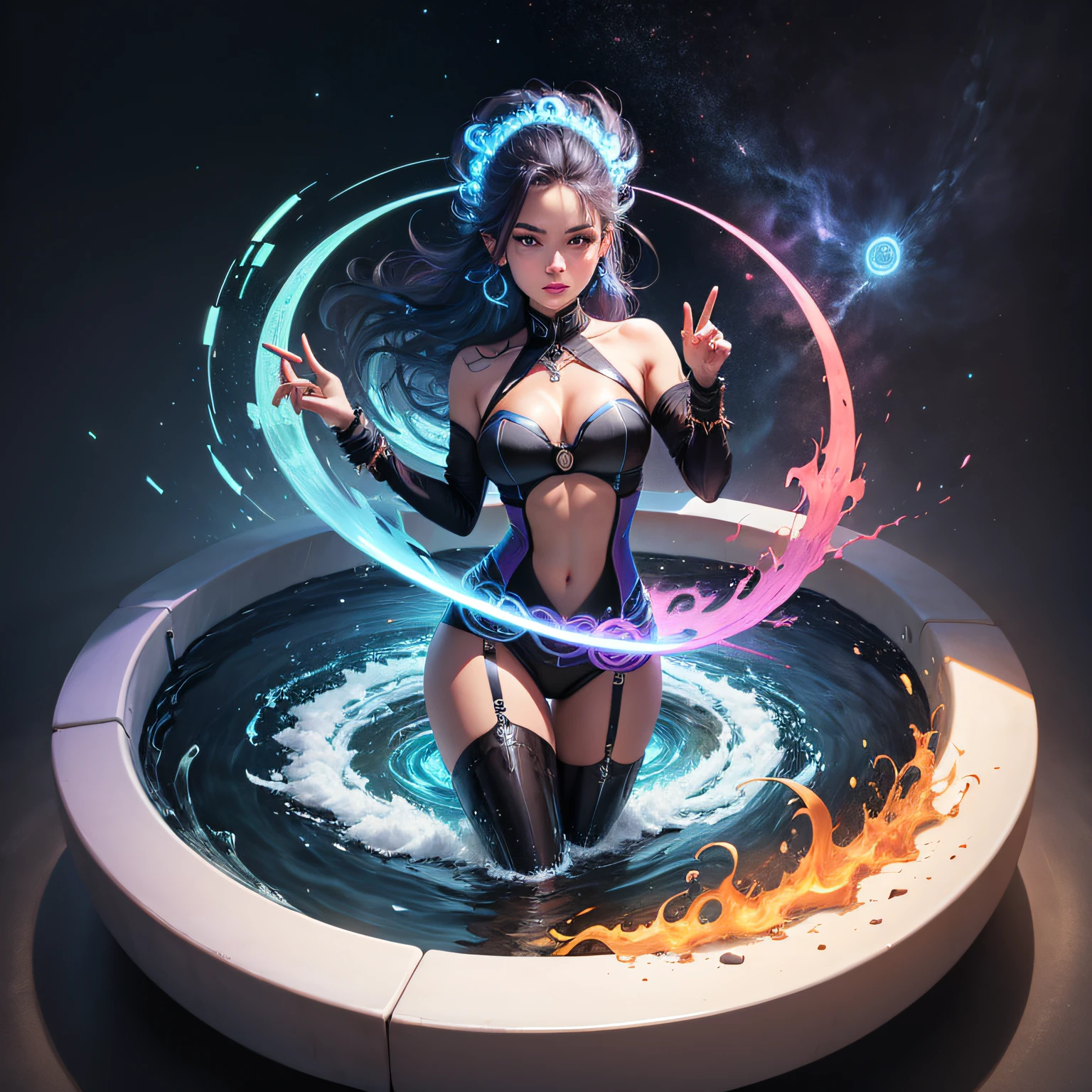 crie varias imagens que combina com o nome EpicEmporium seria um logotipo com um design moderno e elegante. It could be a stylized representation of a whirlpool or a vortex, para transmitir a ideia de energia e dinamismo. Cores vibrantes e contrastantes, como azul escuro ou roxo, can be used to draw attention and convey a sense of sophistication. --auto