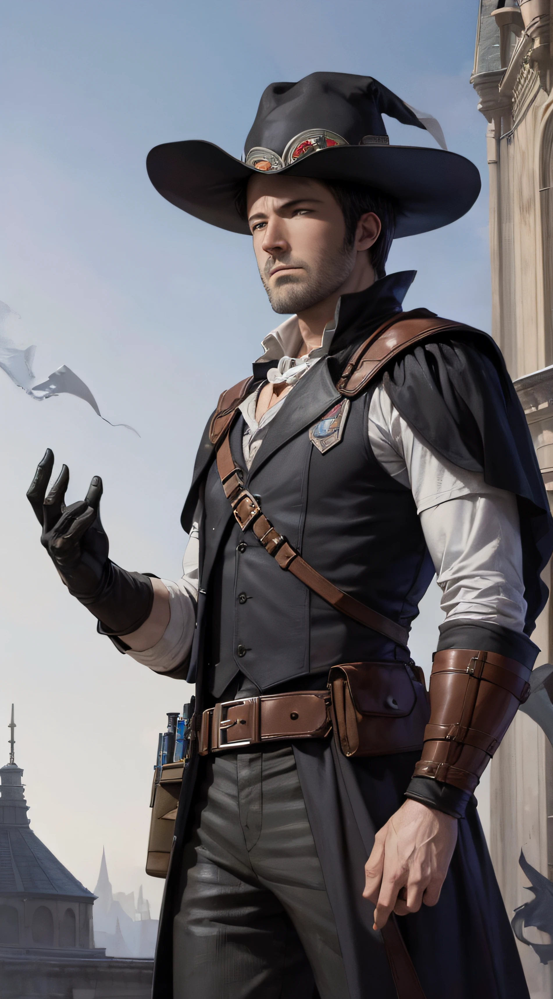 Ben Affleck plays monster hunter Van Helsing) --auto