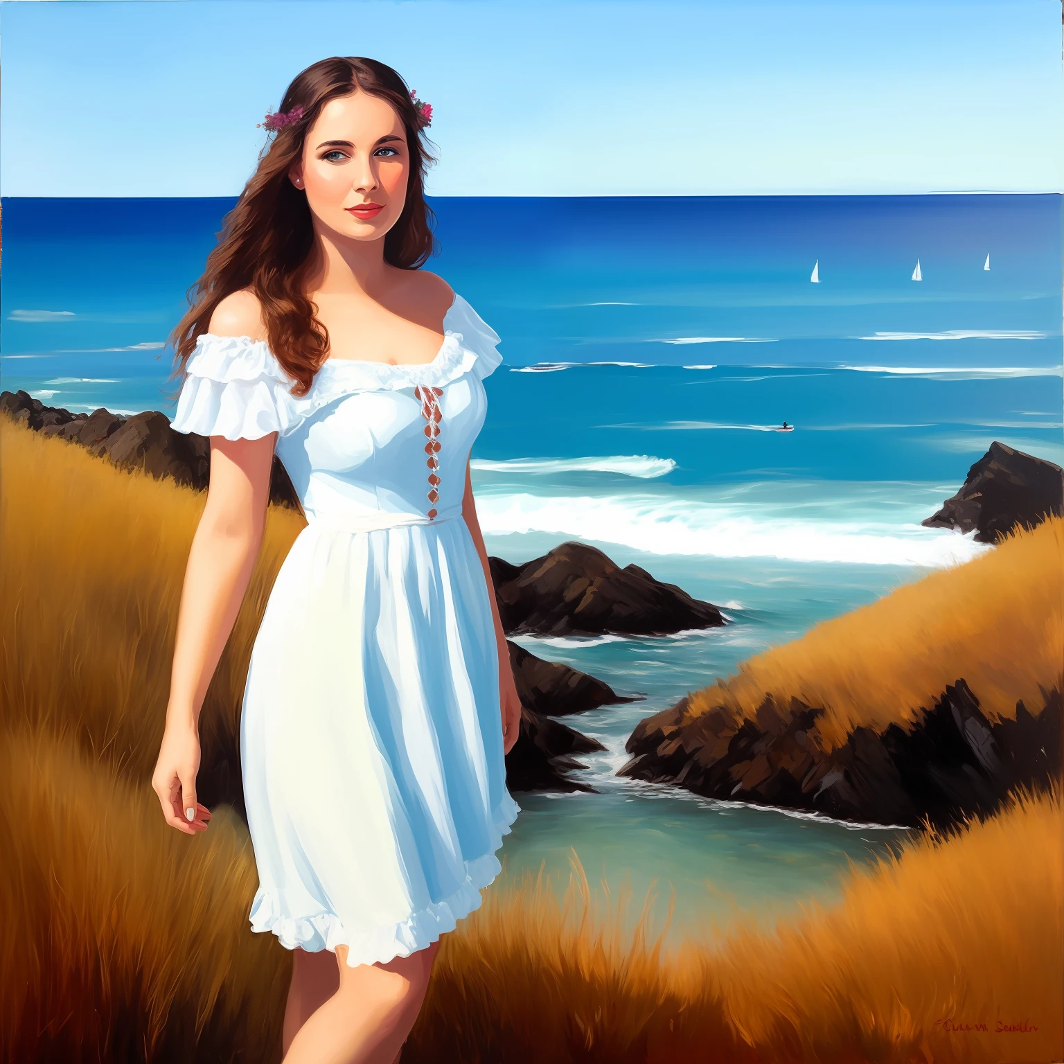 Maiden by the sea
