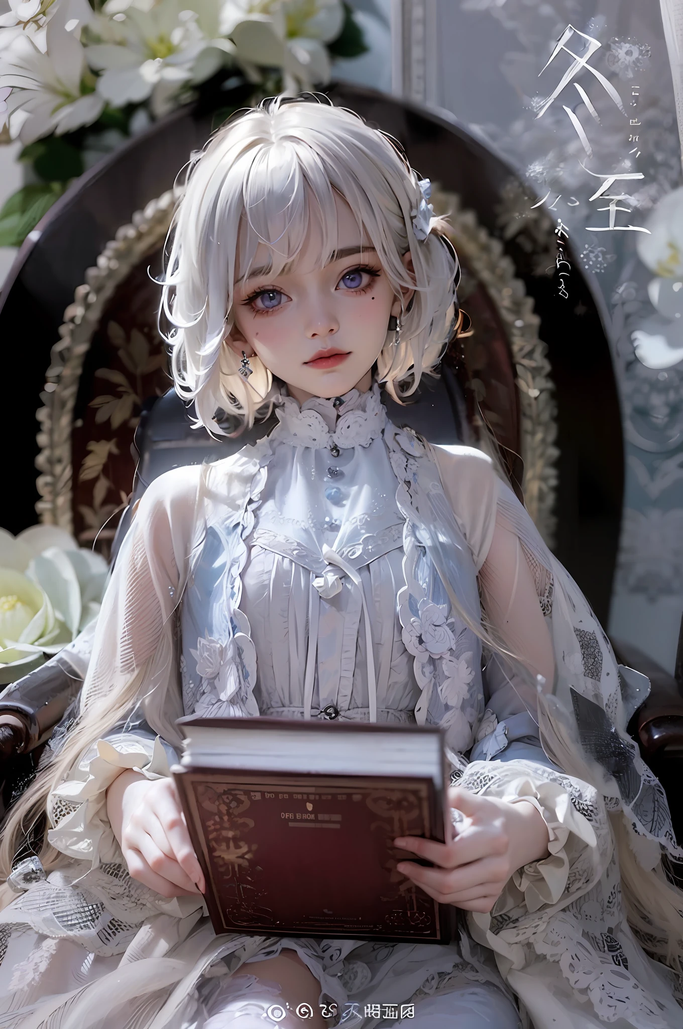 purple eyes