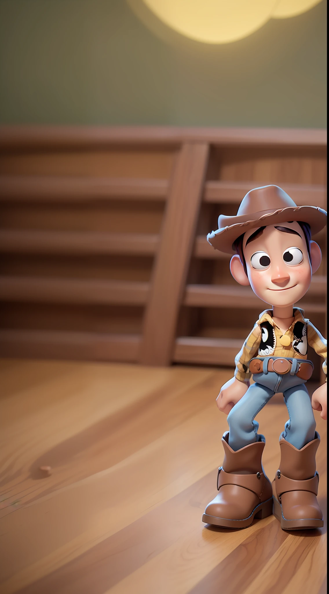 cute Woody Cowboy Toy Story by Pixar big head