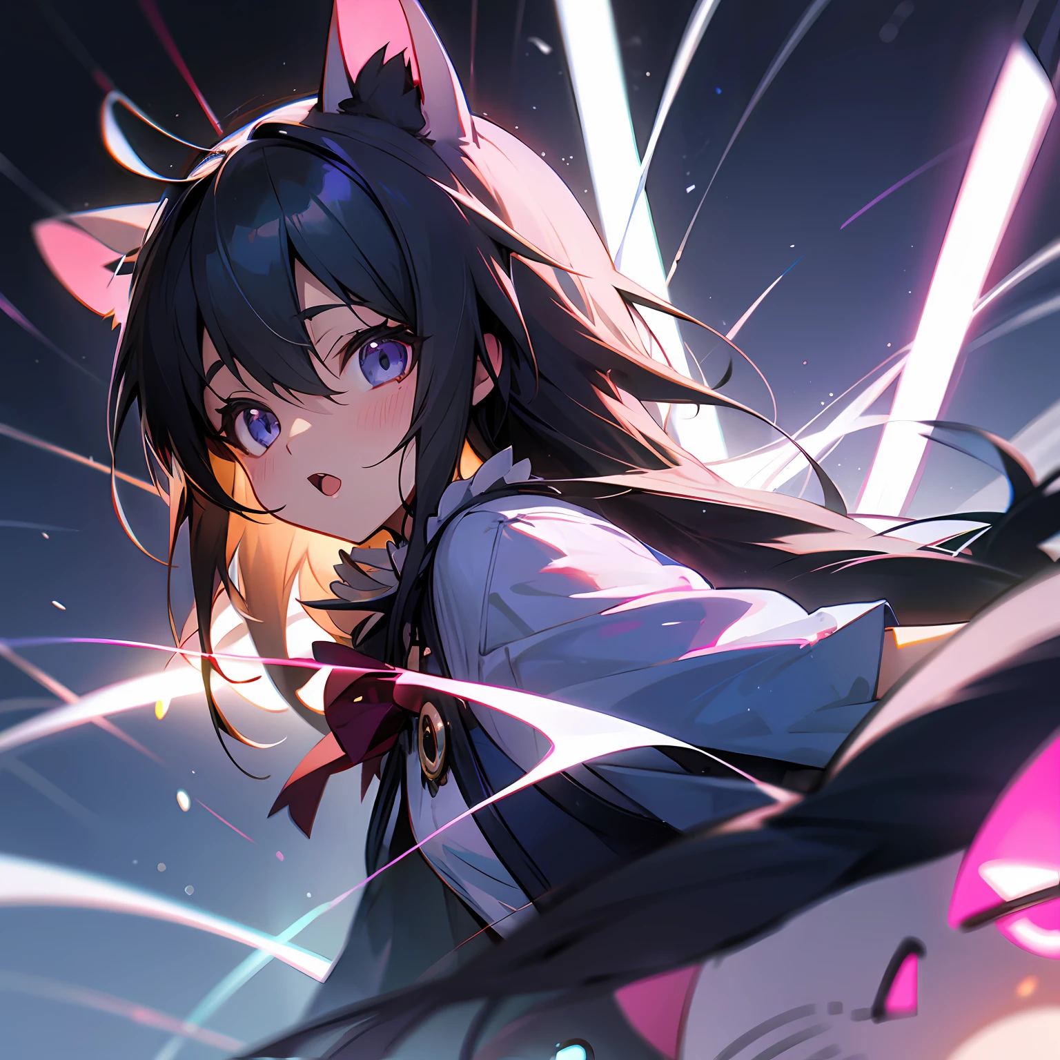 Azusa Meow，Light voice，Bear ears --auto