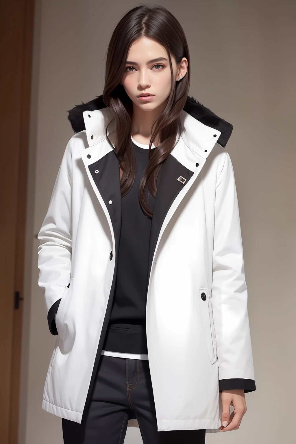 Manteau blanc