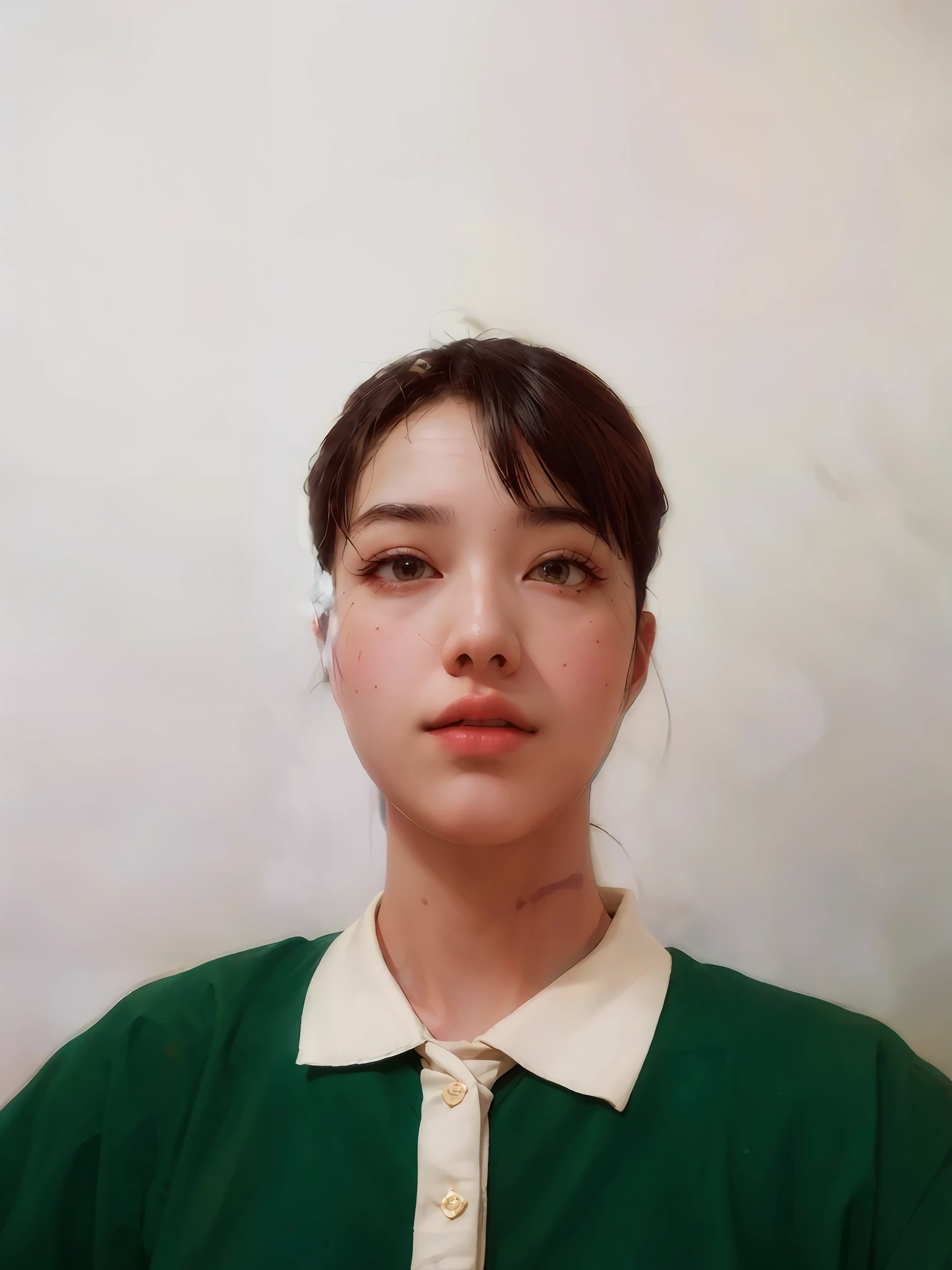 (RAW photo, best quality), (realistic, photo-realistic:1.3),best quality,highly detailed,masterpiece,ultra-detailed,illustration,1girl,upper_body,dynamic angle,world masterpiece theater,messy_long_hair,best quality,extremely detailed CG unity 8k wallpaper,ink,Amazing,cinematic lighting,lens_flare, dunhuang_style