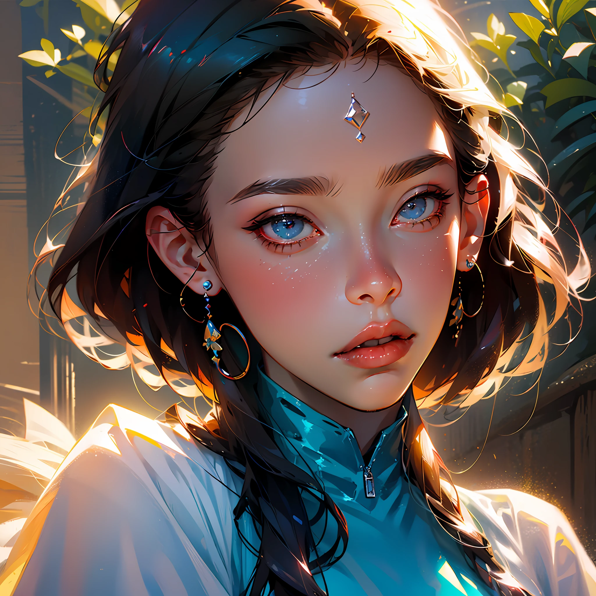 (Best quality, Masterpiece:1.1), (Realistic:1.4), 1girll, Portrait, (corneo_doi) --auto