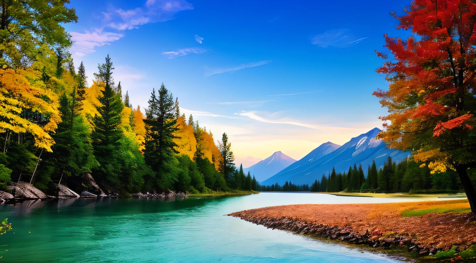 idyllic scenery --auto