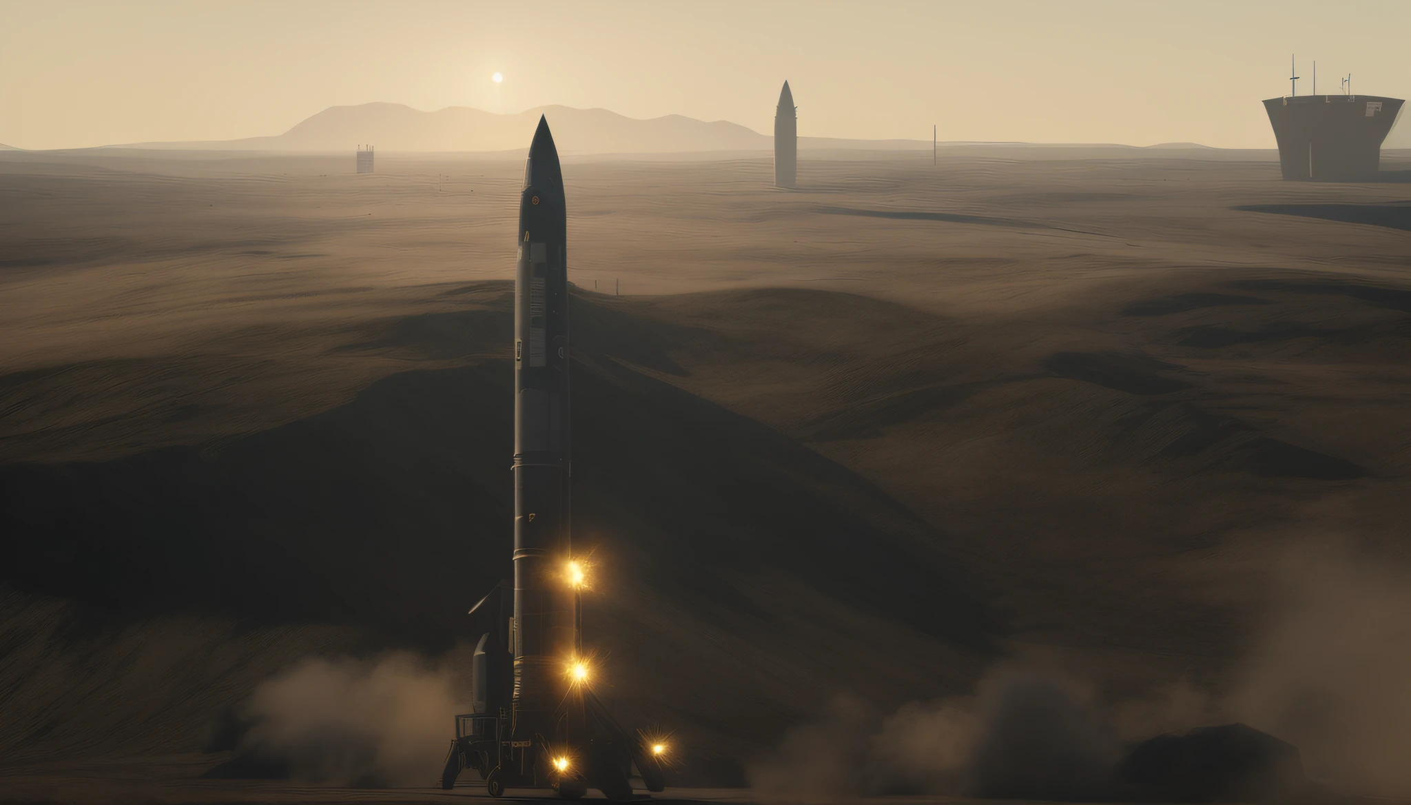 Dark Wind Rocket,Alternative rockets,Mottled texture,emitting