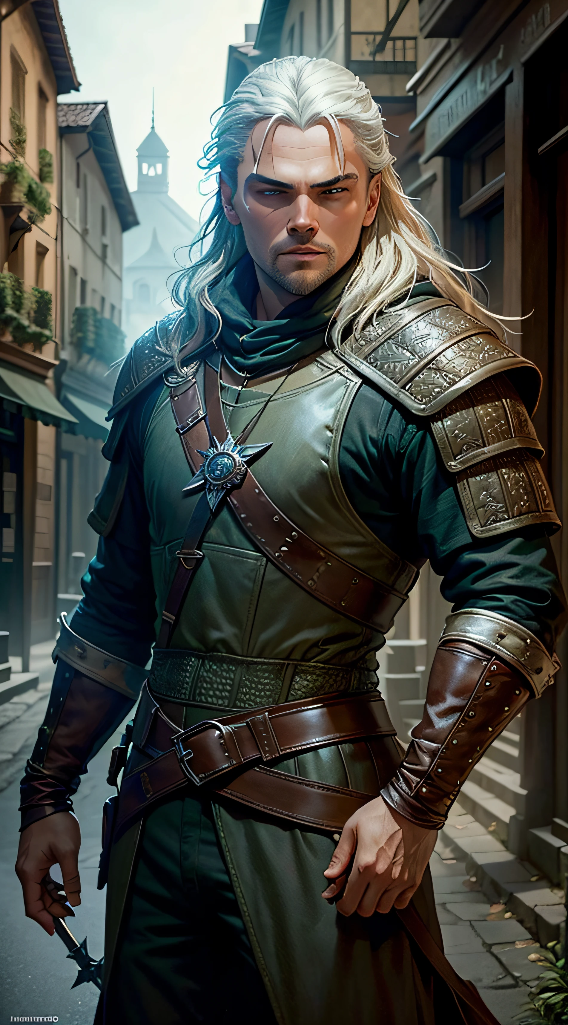 1man, Leonardo DiCaprio Geralt de Rivia The Witcher --auto
