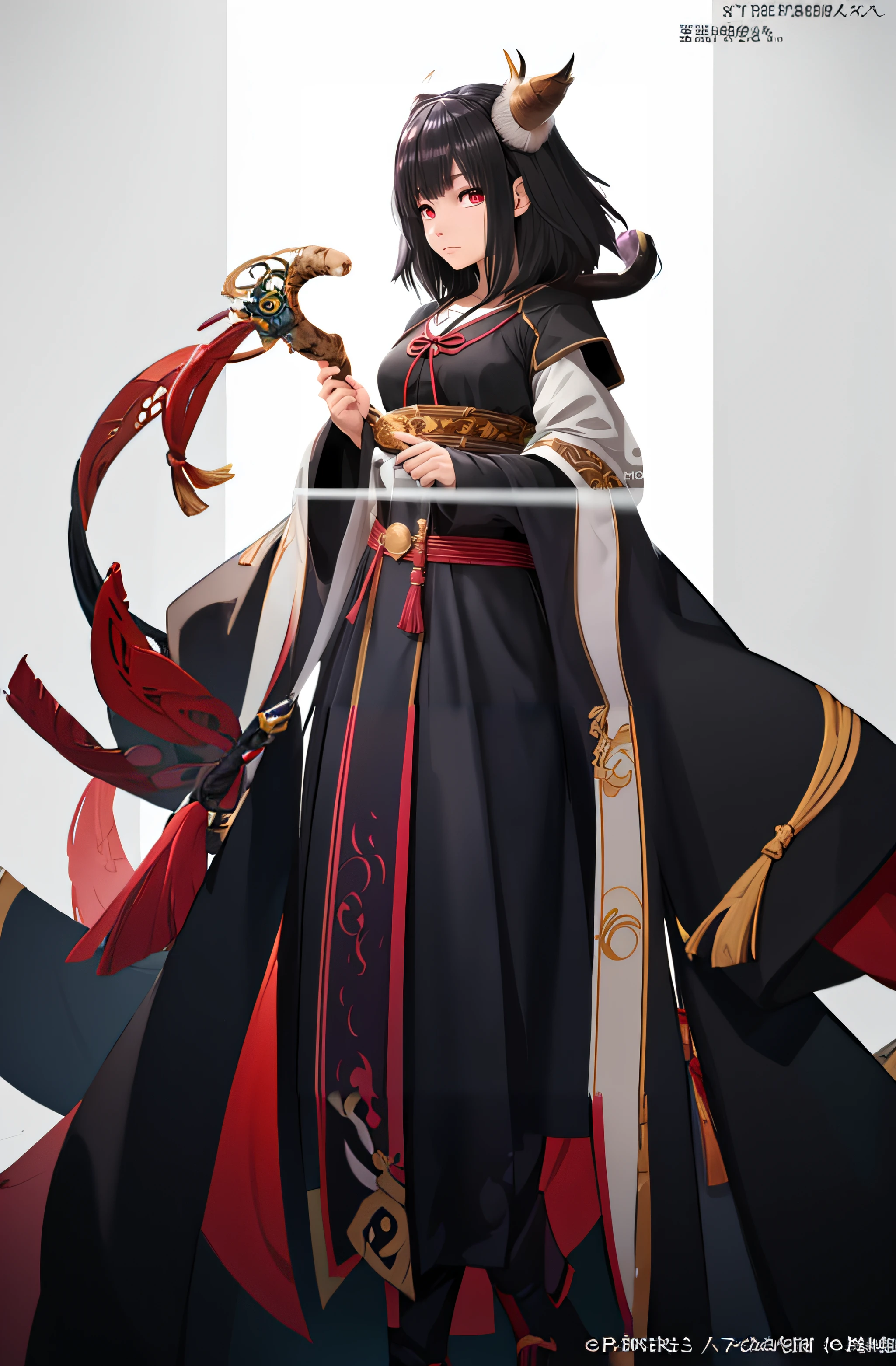 Woman in black and red dress holding sword, keqing from genshin impact, zhongli from genshin impact, heise jinyao, portrait onmyoji, Ayaka Genshin Impact, onmyoji detailed art, hijikata toushirou, genshin impact character, ayaka game genshin impact, Official art