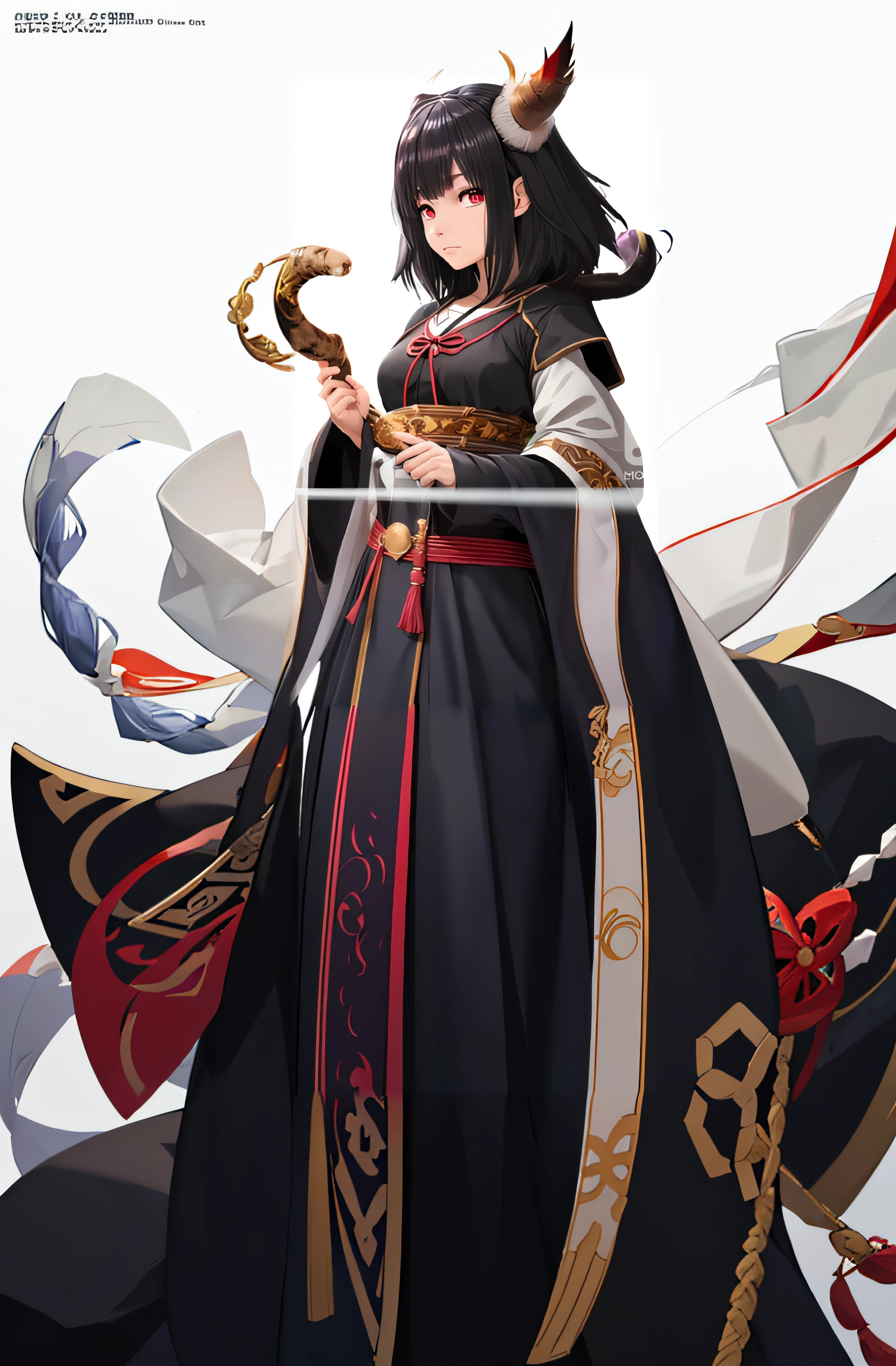 Woman in black and red dress holding sword, keqing from genshin impact, zhongli from genshin impact, heise jinyao, portrait onmyoji, Ayaka Genshin Impact, onmyoji detailed art, hijikata toushirou, genshin impact character, ayaka game genshin impact, Official art
