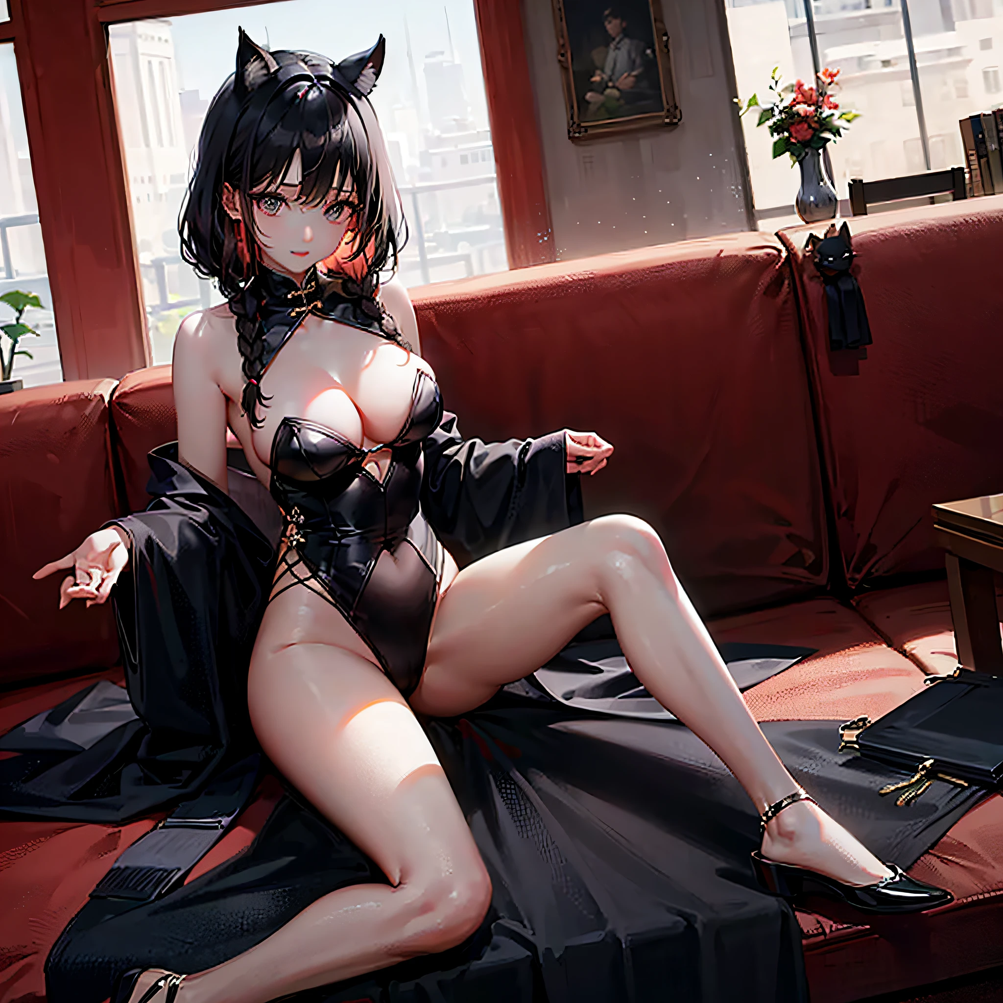 Chinese big breasts,Beautuful Women,校服,Pure,Need。with a good figure,年轻,hyper HD,brunette color hair,Glamorous,Realiy,lovely and delicate,long whitr hair,horse tailed,cat ear --auto