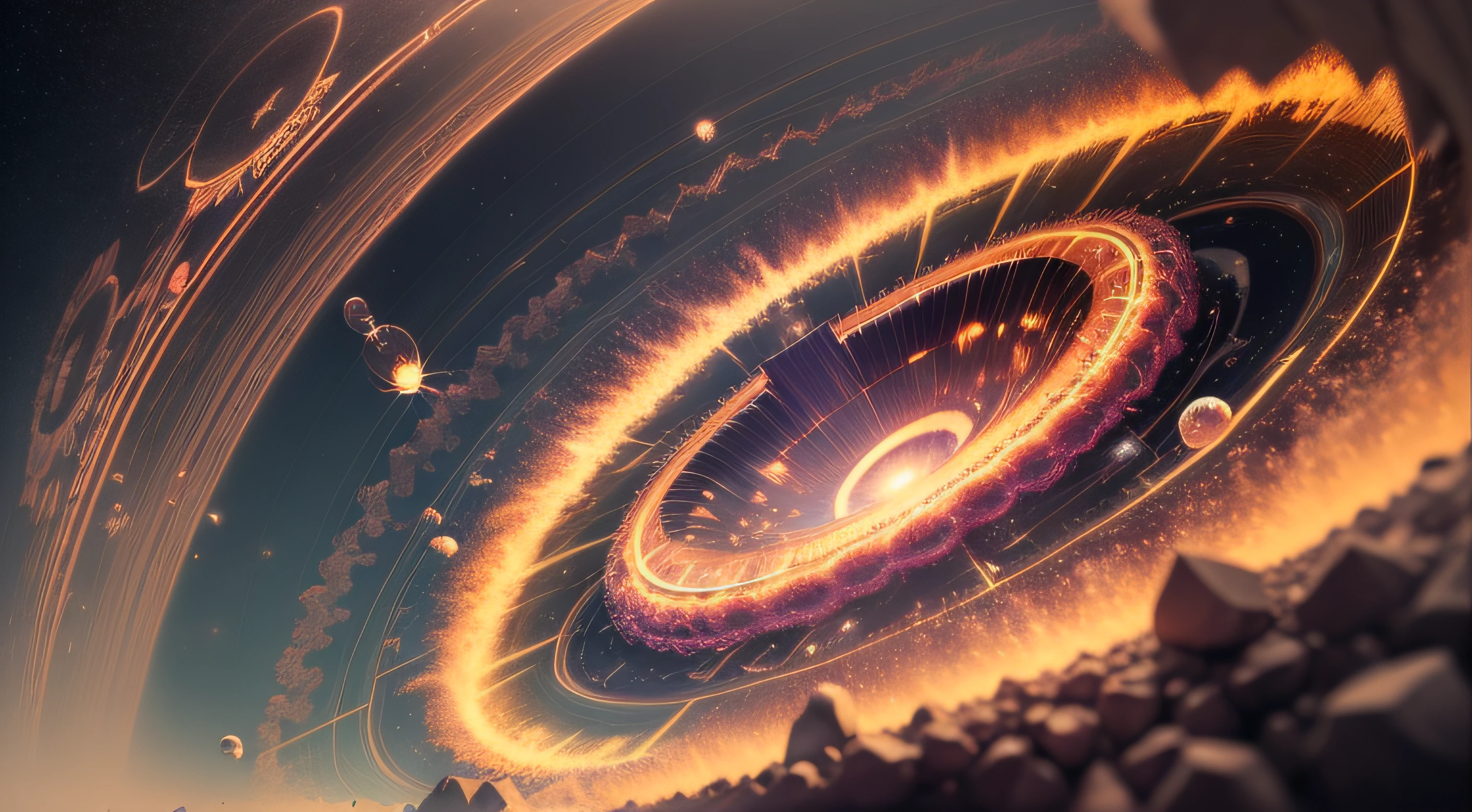 a torus field, particle, atom, source of creation