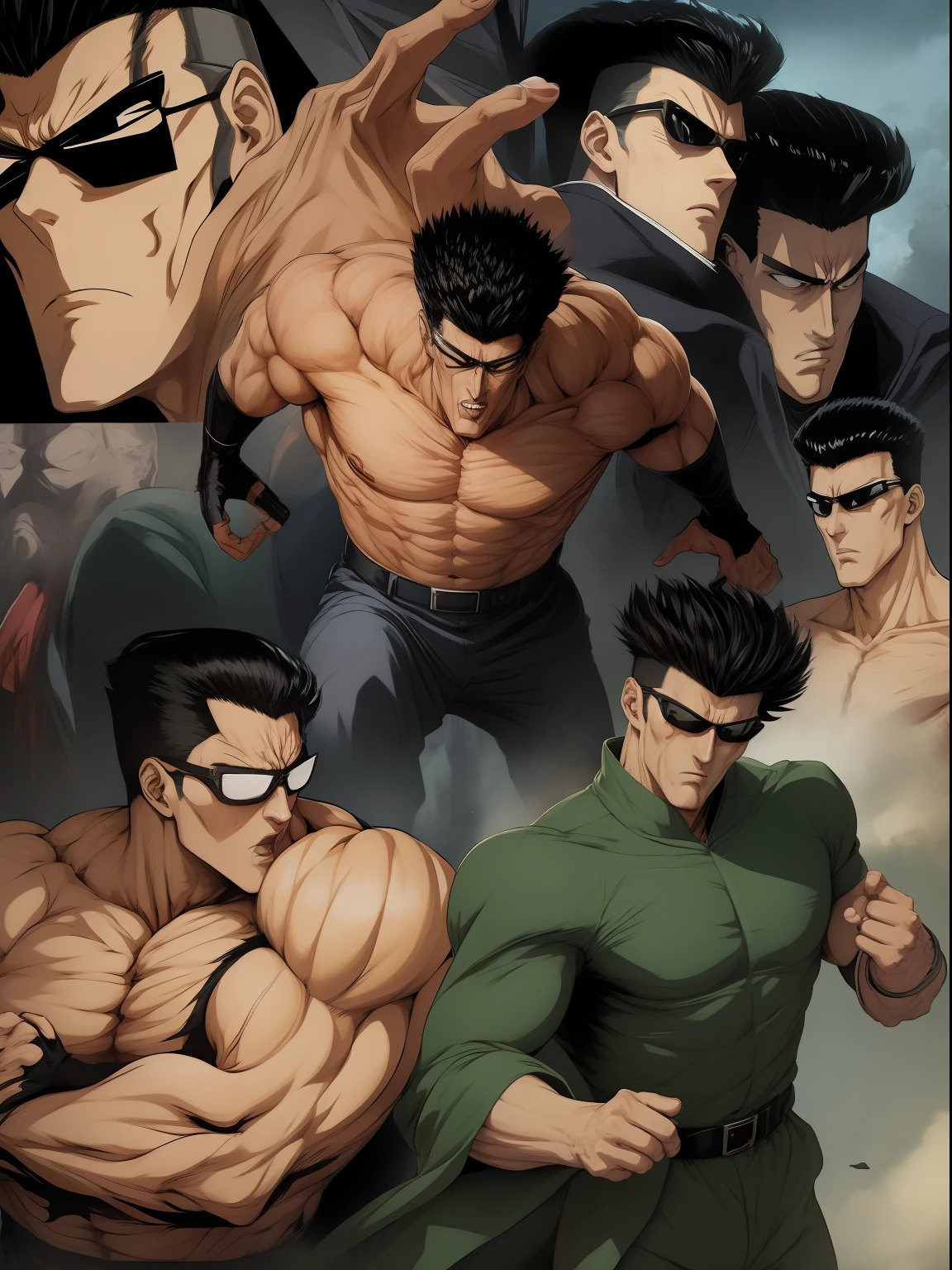 Toguro, Baixo duro russo, Adidas, Adidas russo hard baixo ruim , cya blat |, anime style, anime
