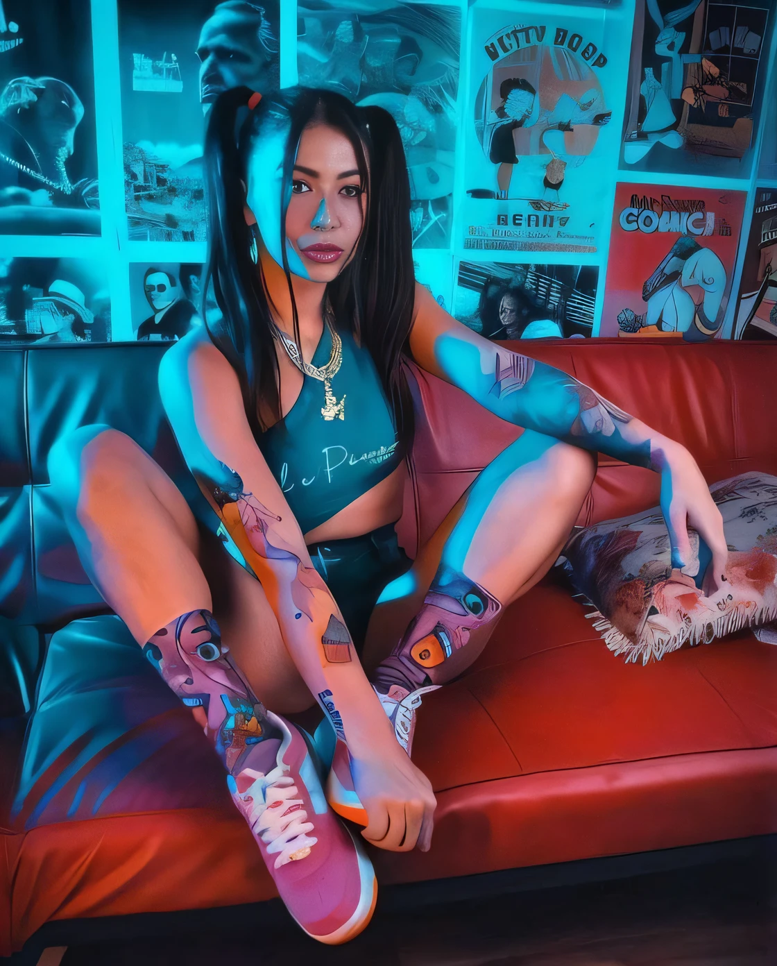 MC Pipokinha, uma cantora brasileira de funk