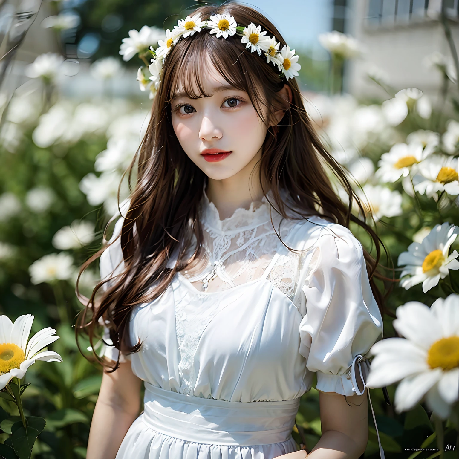 White dress