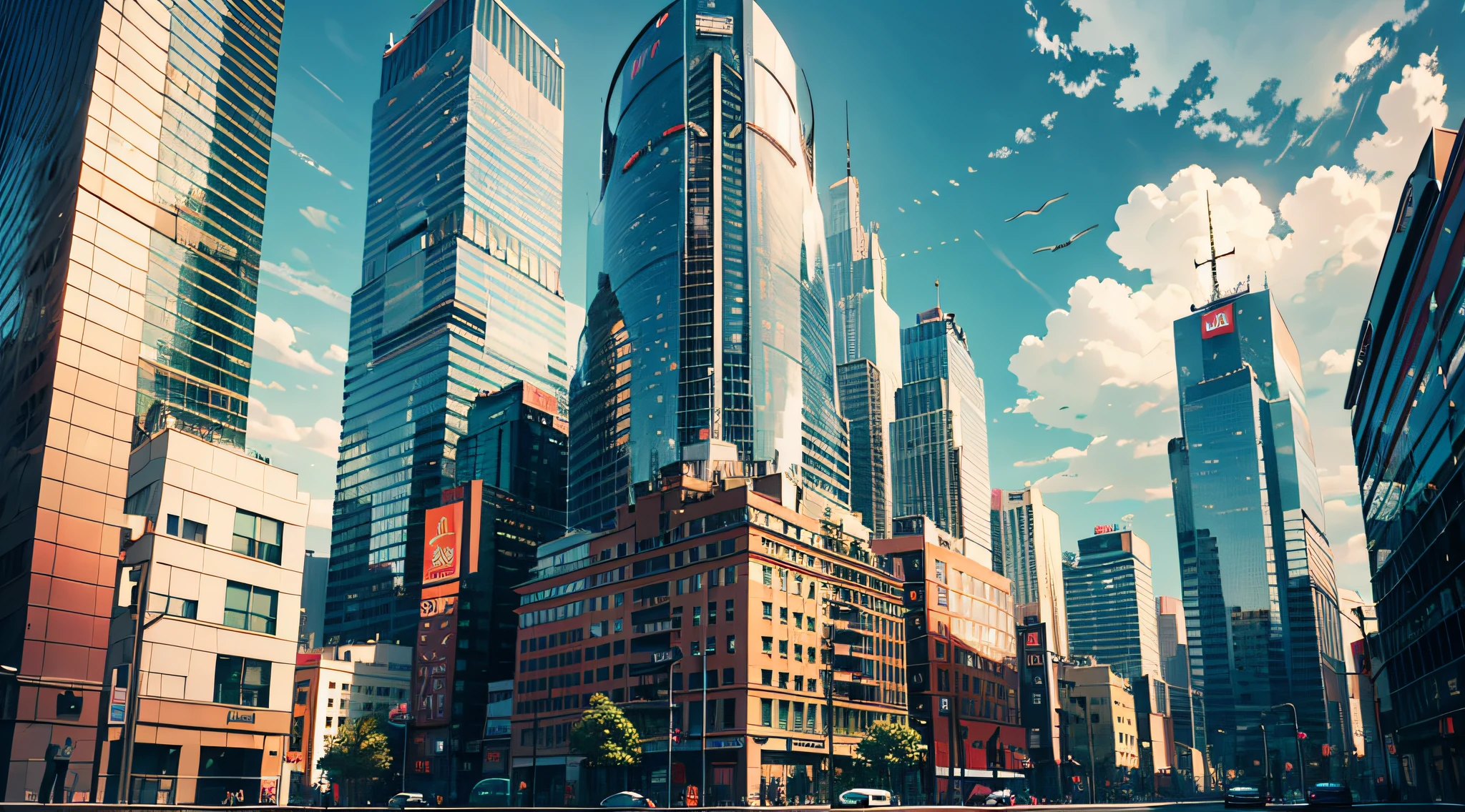 I don't pretend,I had a showdown。
See the tallest office building in the city??
That's from my family!
Even the Maybach that your dad drove,It's also mine。