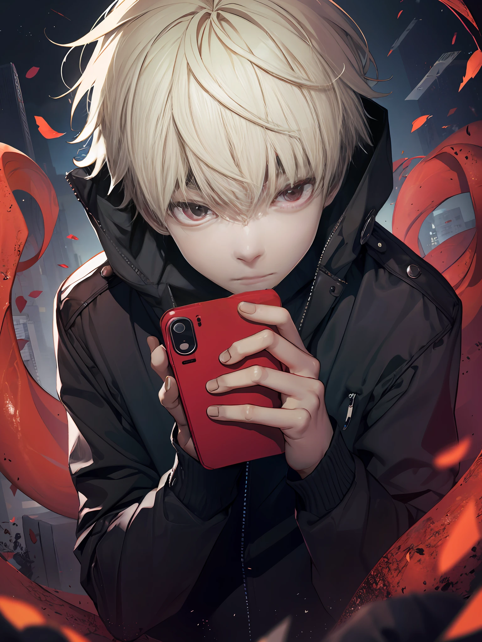 Kaneki, Estilo com fone de ouvidos