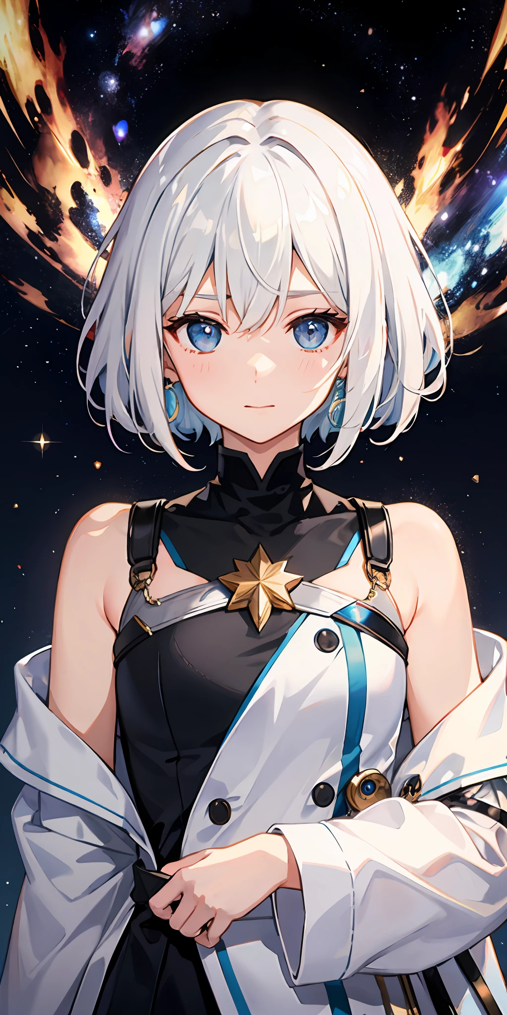 White hair、Galaxy、I'm lost、atomic、