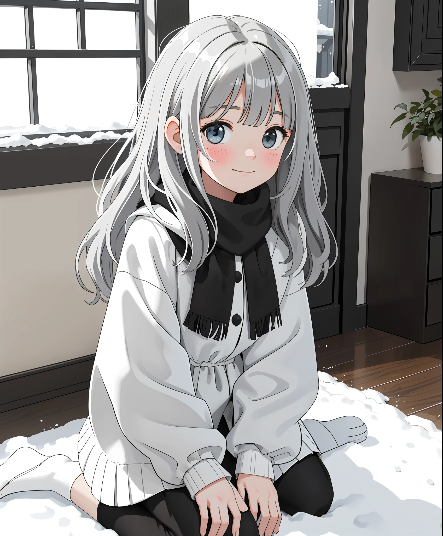 snow,
(random emotion),
{indoors|outdoors},
looking at viewer,
(masterpiece, best quality),
girl, fringe, (wavy hair:0.8),
{standing|sitting|kneeling|knees up},
({black|white|ivory|grey|dark|light black} theme),
{shy face,curious face|happy face},