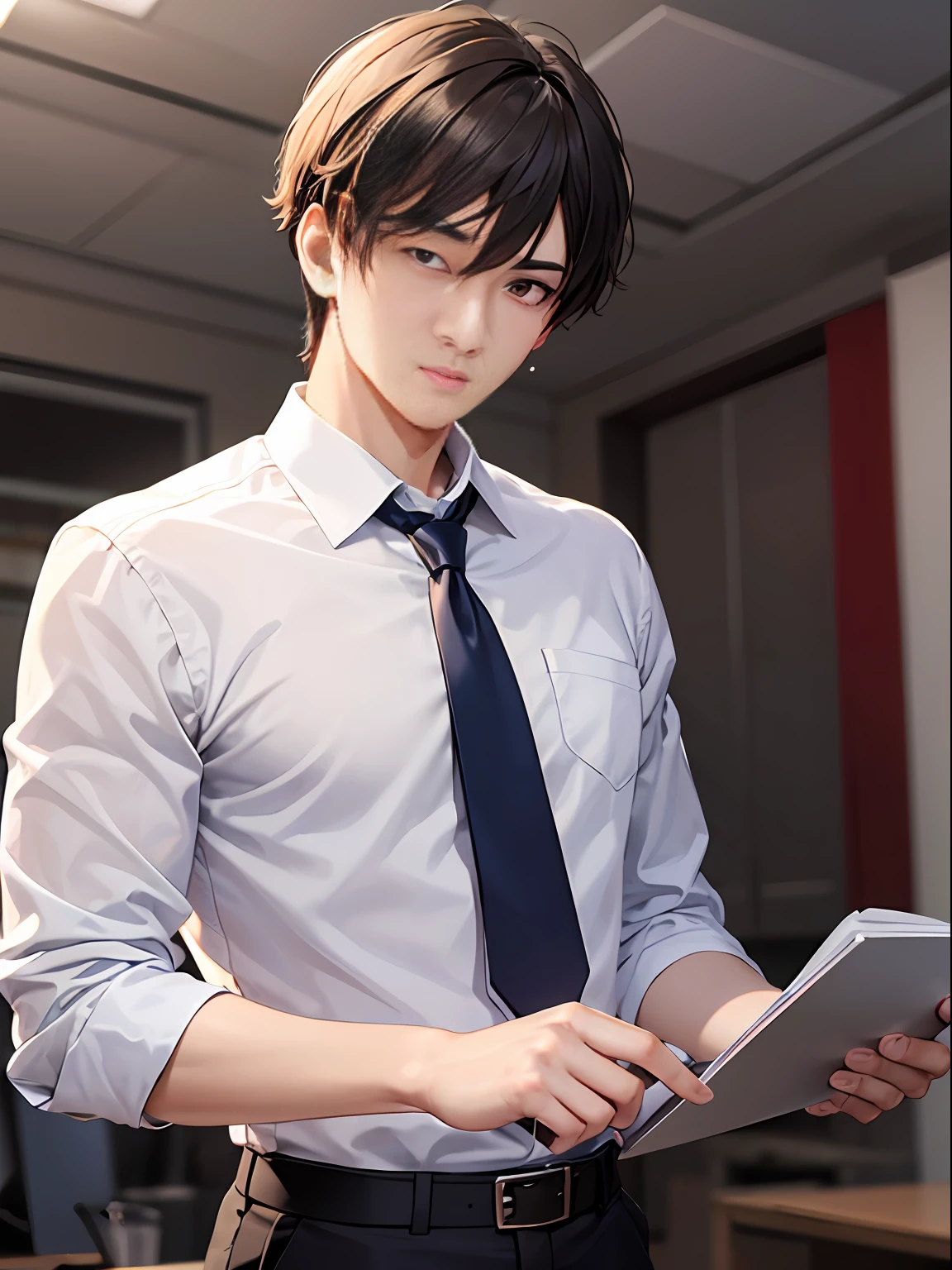 A working boy,leader,White collar,male people,Professional Dress
