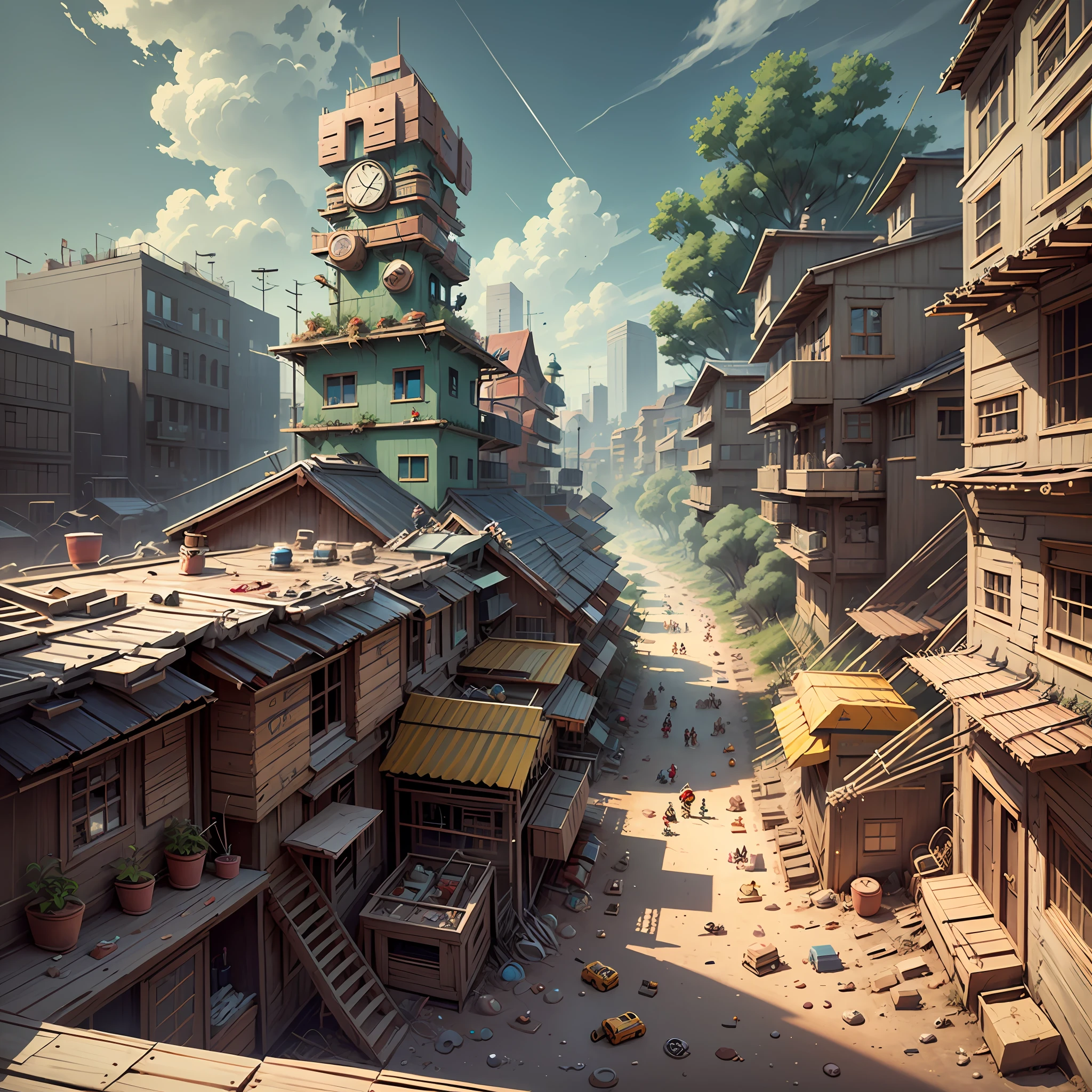 Creat one Kids Cartoon, its name is CDD, He works in construction --auto --s2