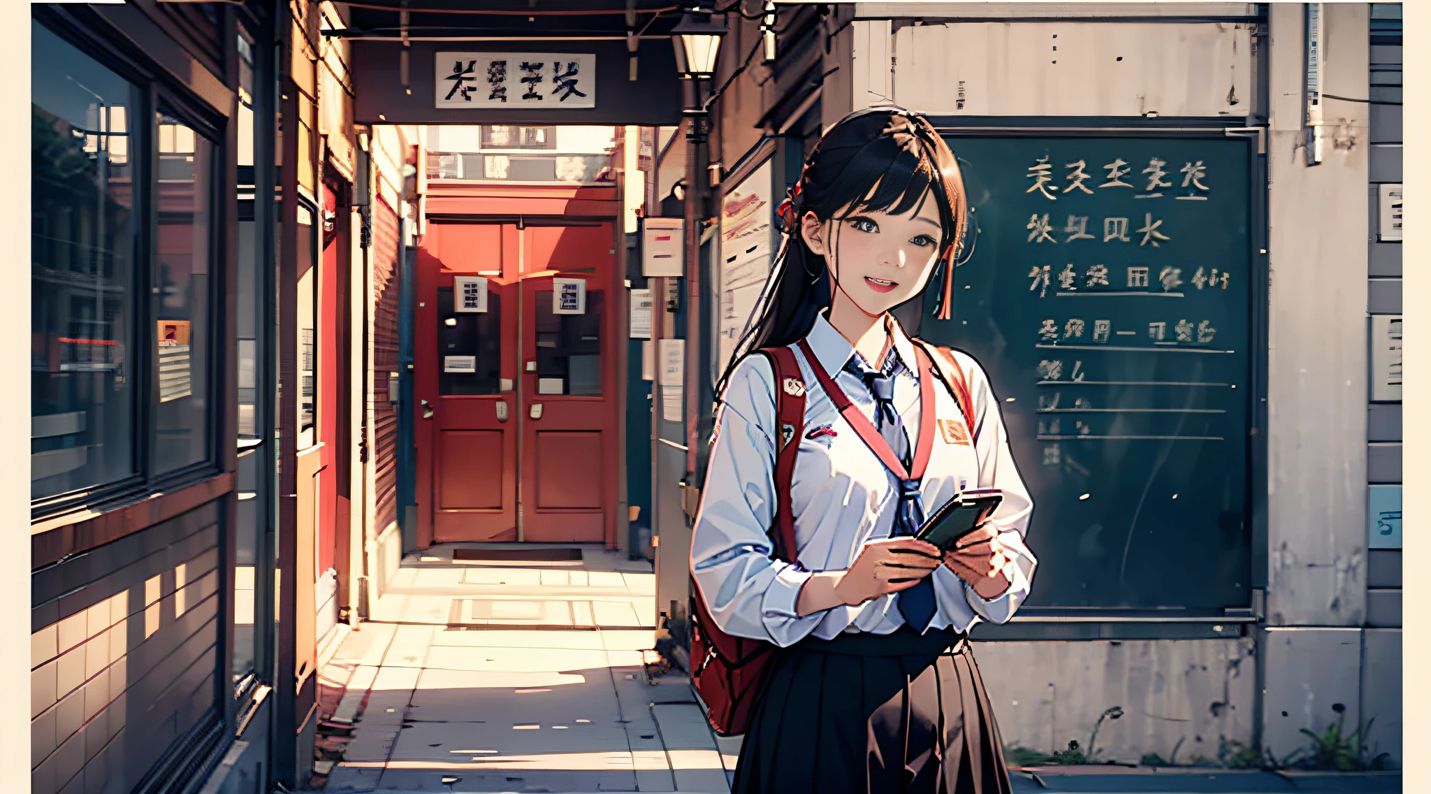 The day after the results came out,The class president sent me a message to go back to school for the graduation ceremony。
As soon as I entered the class, everyone's eyes swept towards me,A burst of laughter followed。