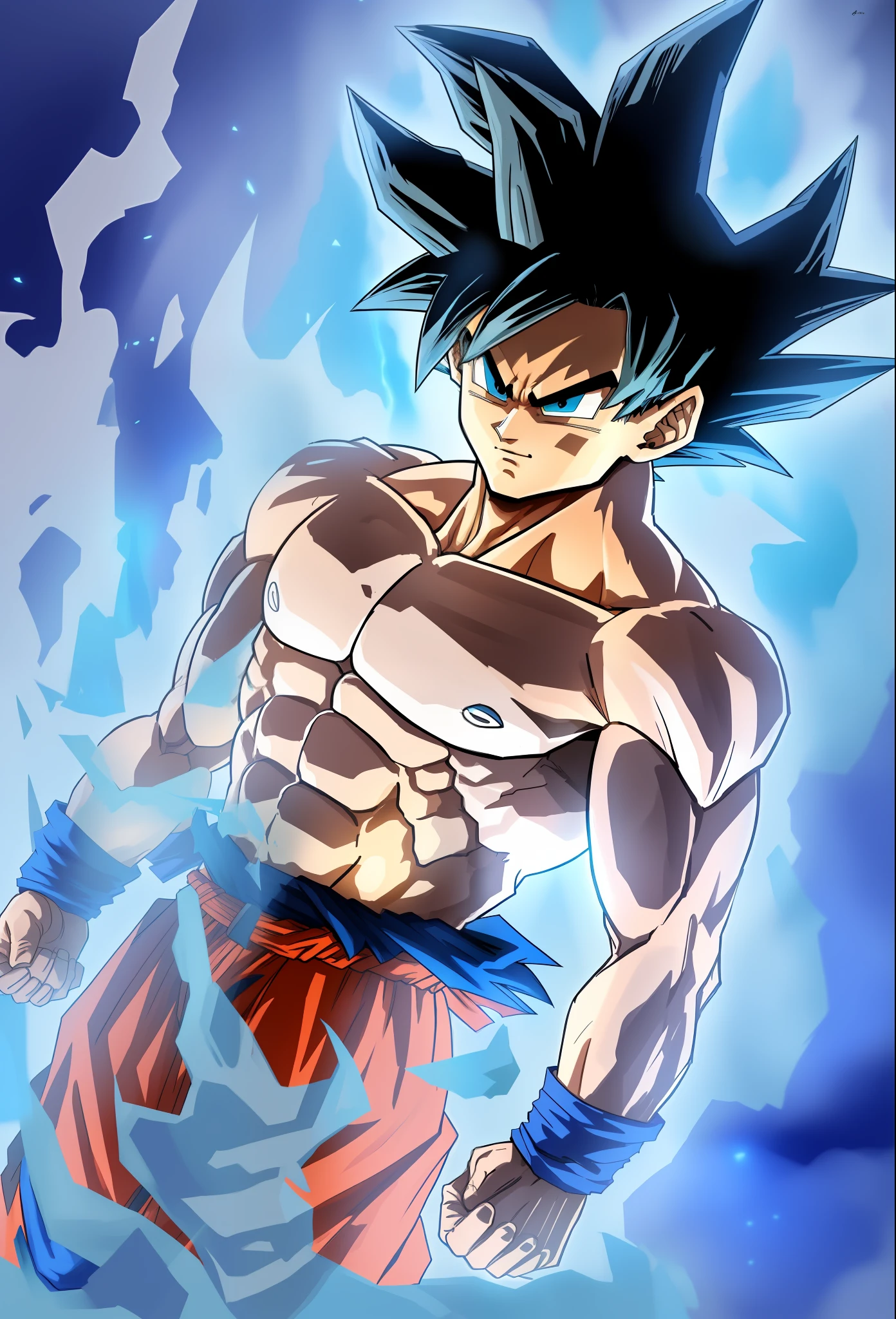 Dragon Ball Goku Wallpapers, Super Saiyajin Azul, Instinto Superior Dominado, 4K